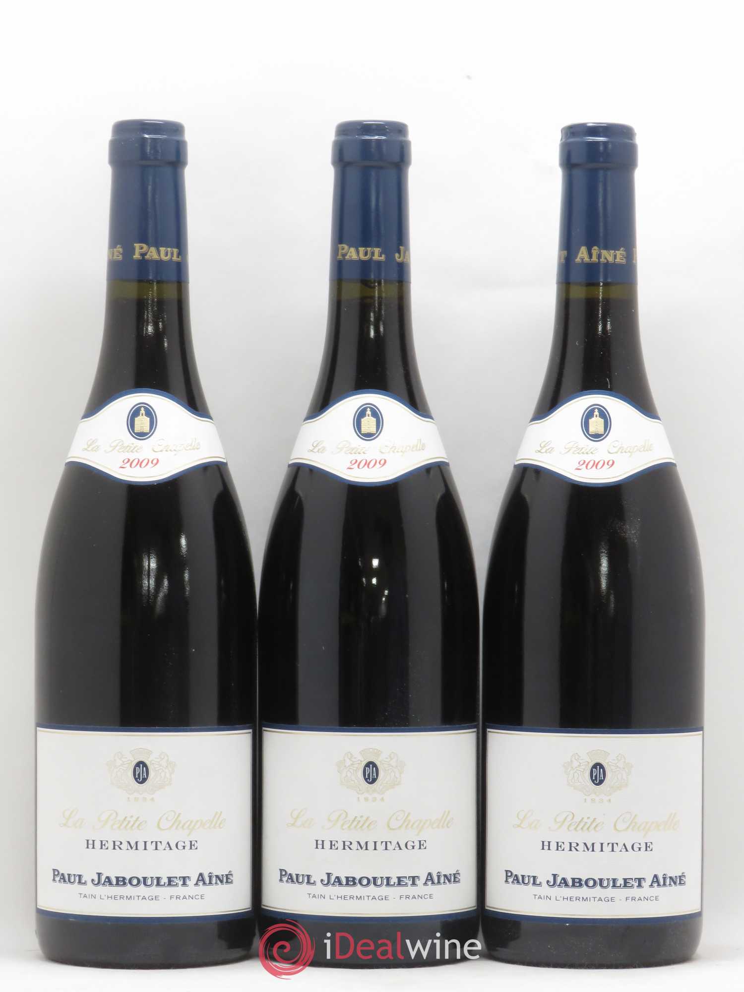 Hermitage La Petite Chapelle Paul Jaboulet Ainé 2009 - Lot de 3 bouteilles - 0