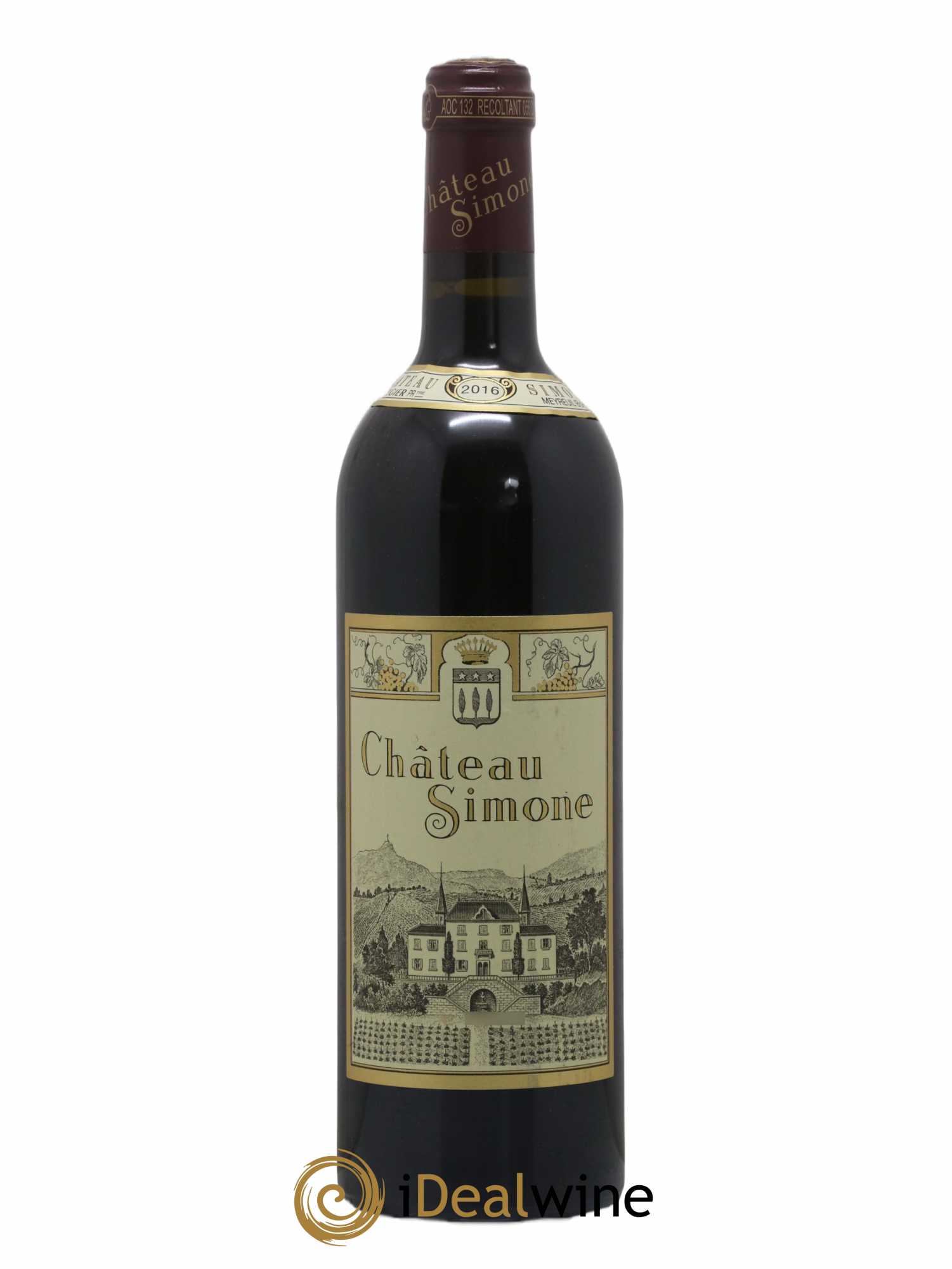 Palette Château Simone Famille Rougier 2016 - Lot de 1 bouteille - 0