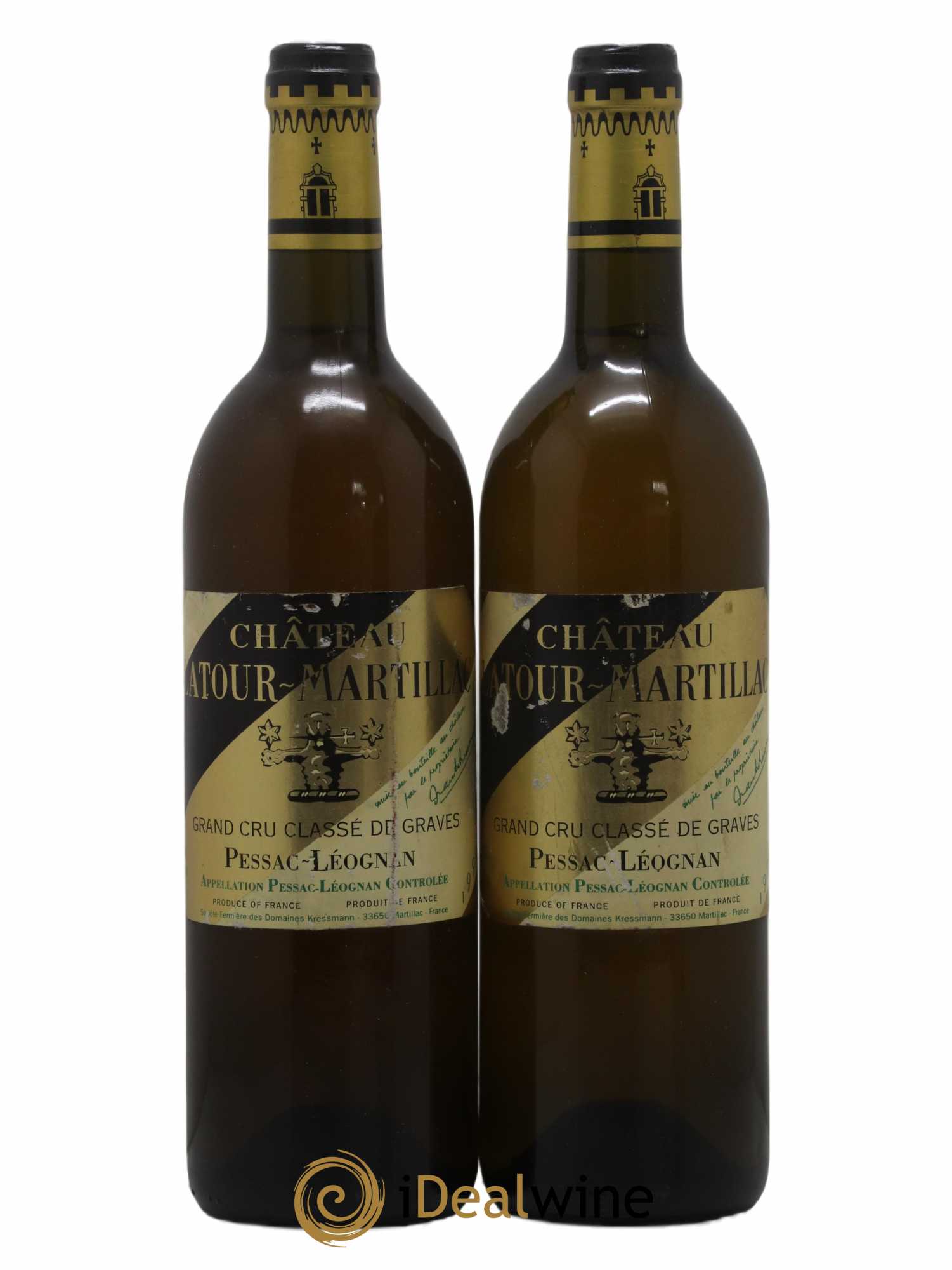 Château Latour-Martillac Cru Classé de Graves 1994 - Lot de 2 bouteilles - 0
