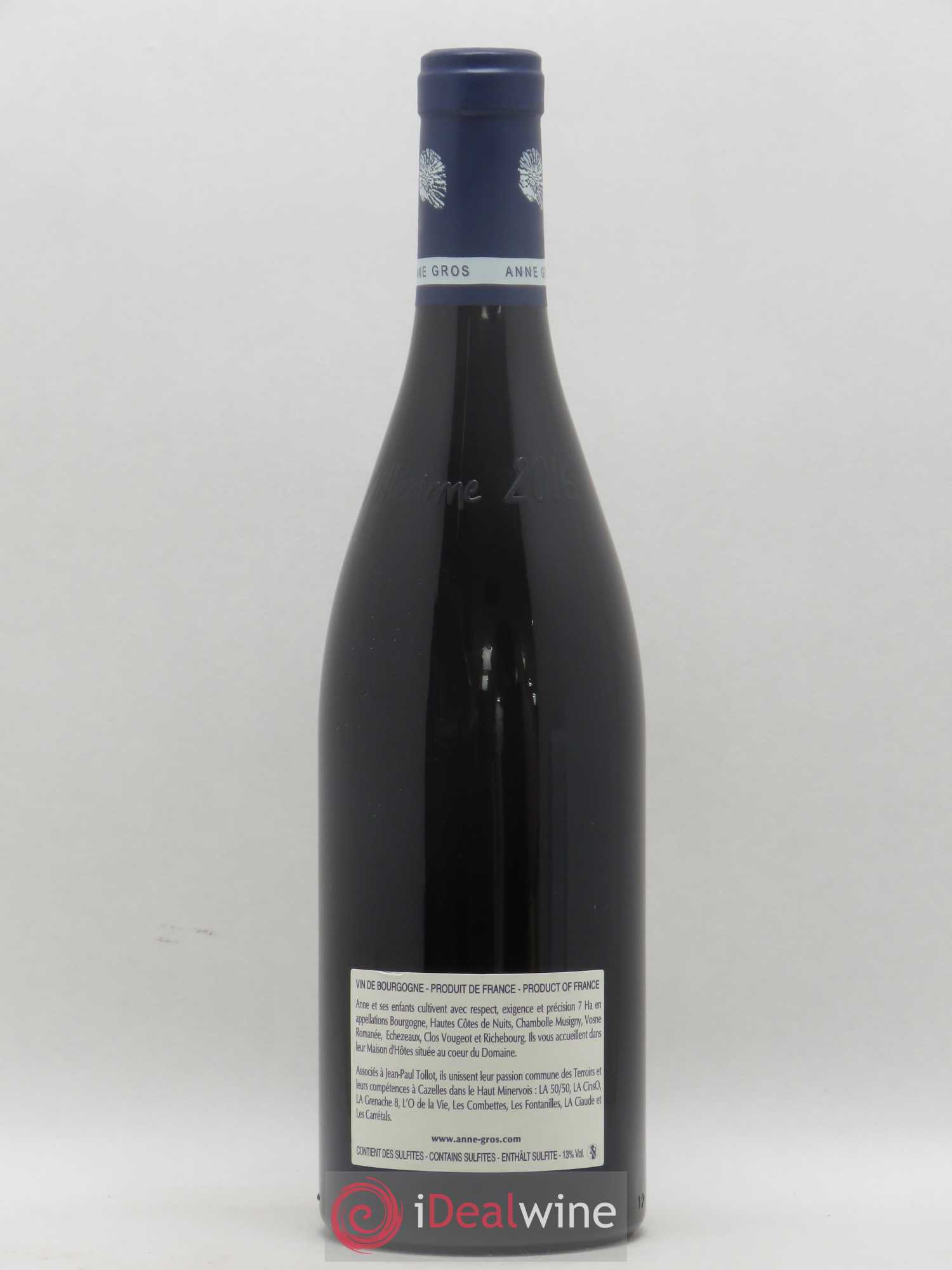 Echezeaux Grand Cru Les Loachausses Anne Gros 2016 - Lot de 1 bouteille - 1