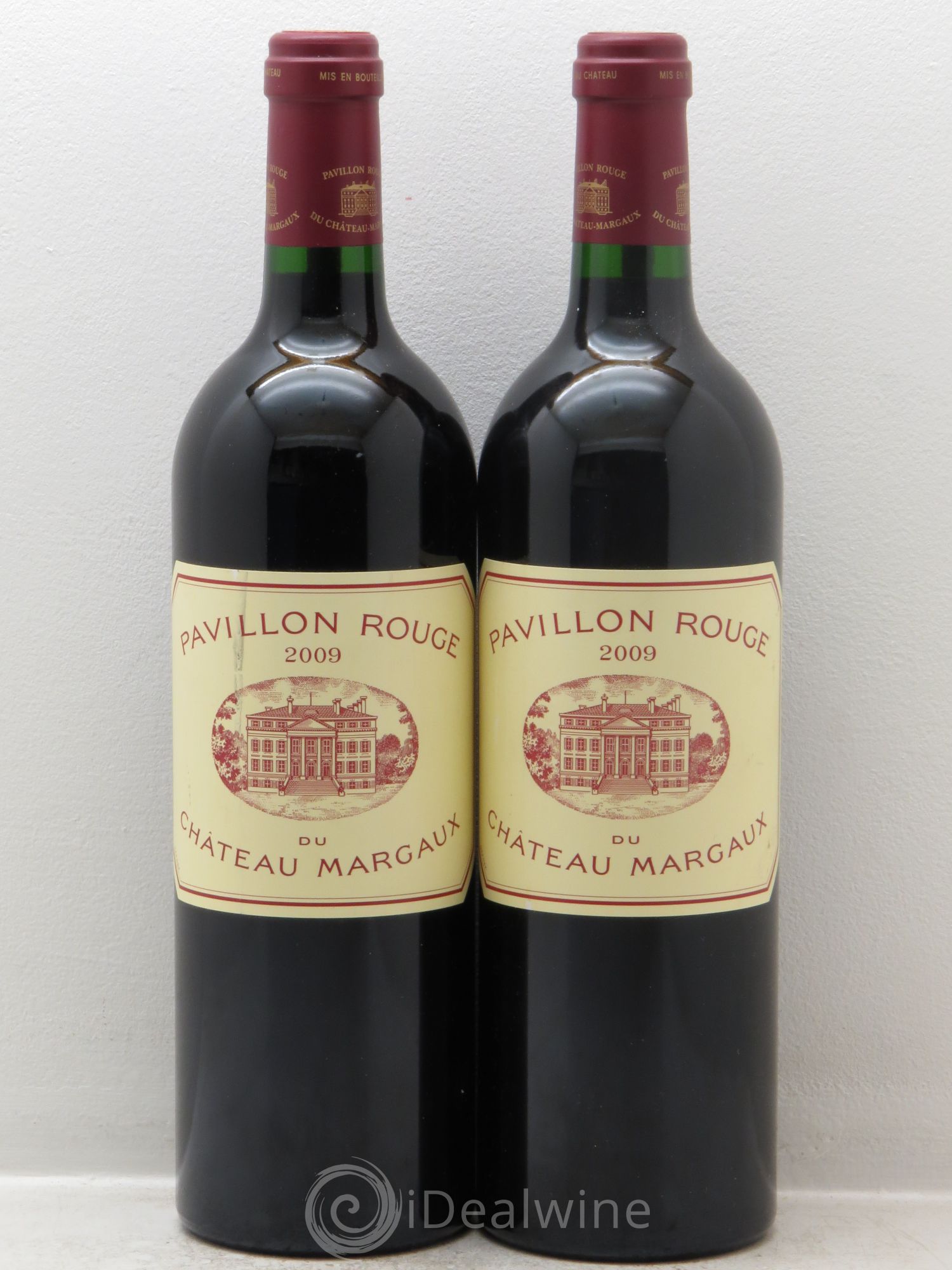 Pavillon Rouge du Château Margaux Second Vin 2009 - Lot de 2 bouteilles - 0