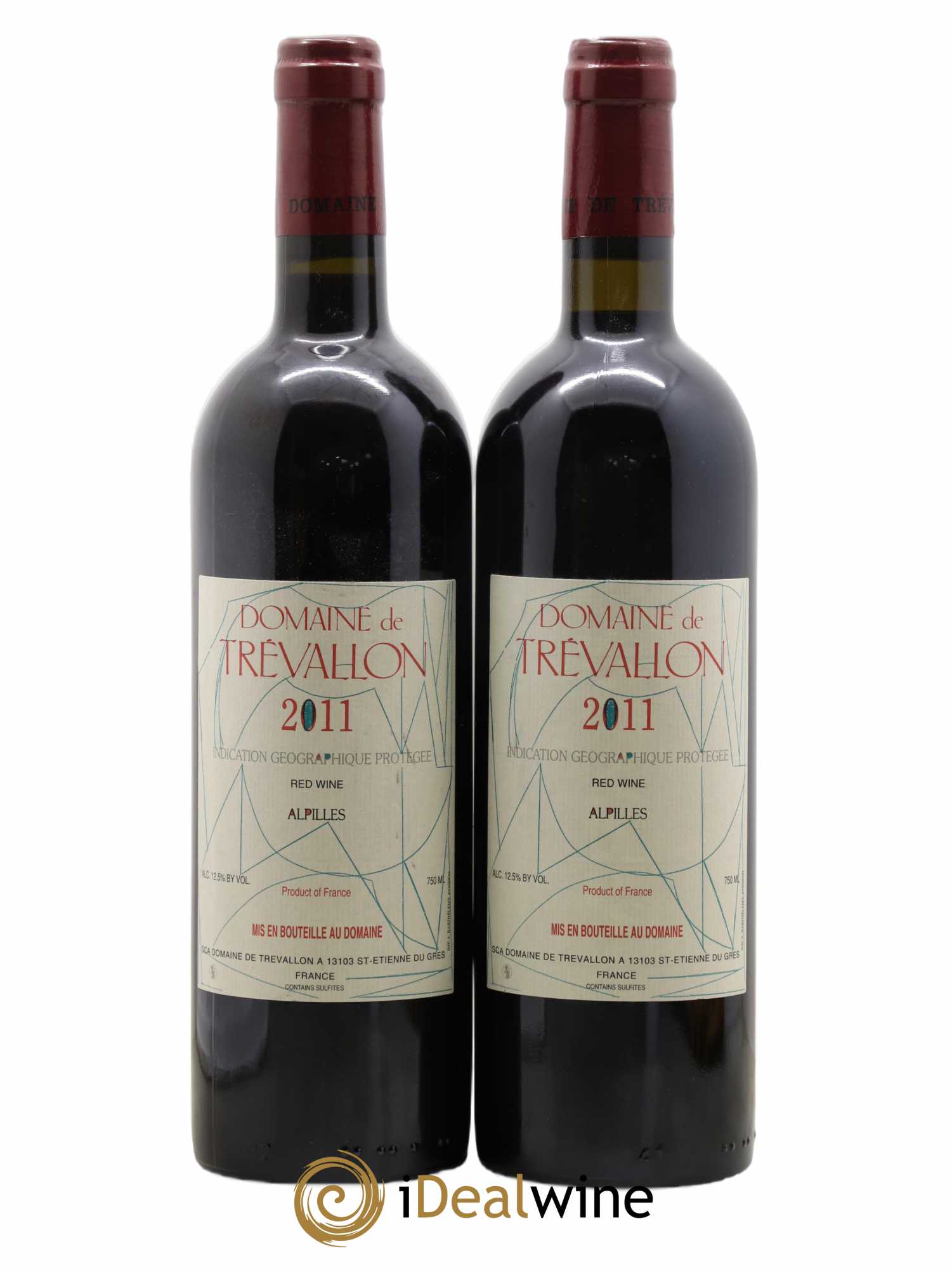 Alpilles Trévallon (Domaine de) Eloi Dürrbach 2011 - Lot de 2 bouteilles - 0