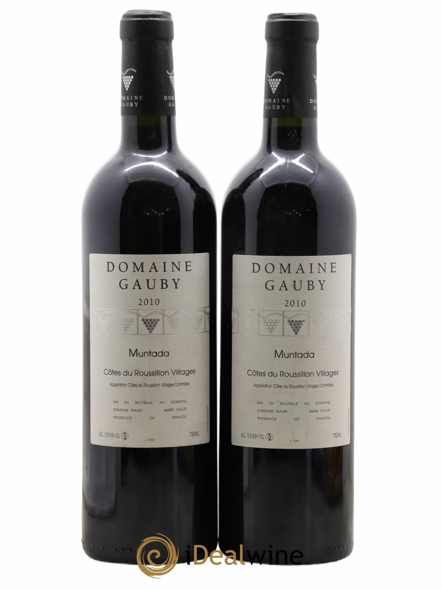 Côtes Catalanes (anciennement Côtes du Roussillon Villages) La Muntada Gauby (Domaine) 2010 - Lot de 2 bouteilles - 0