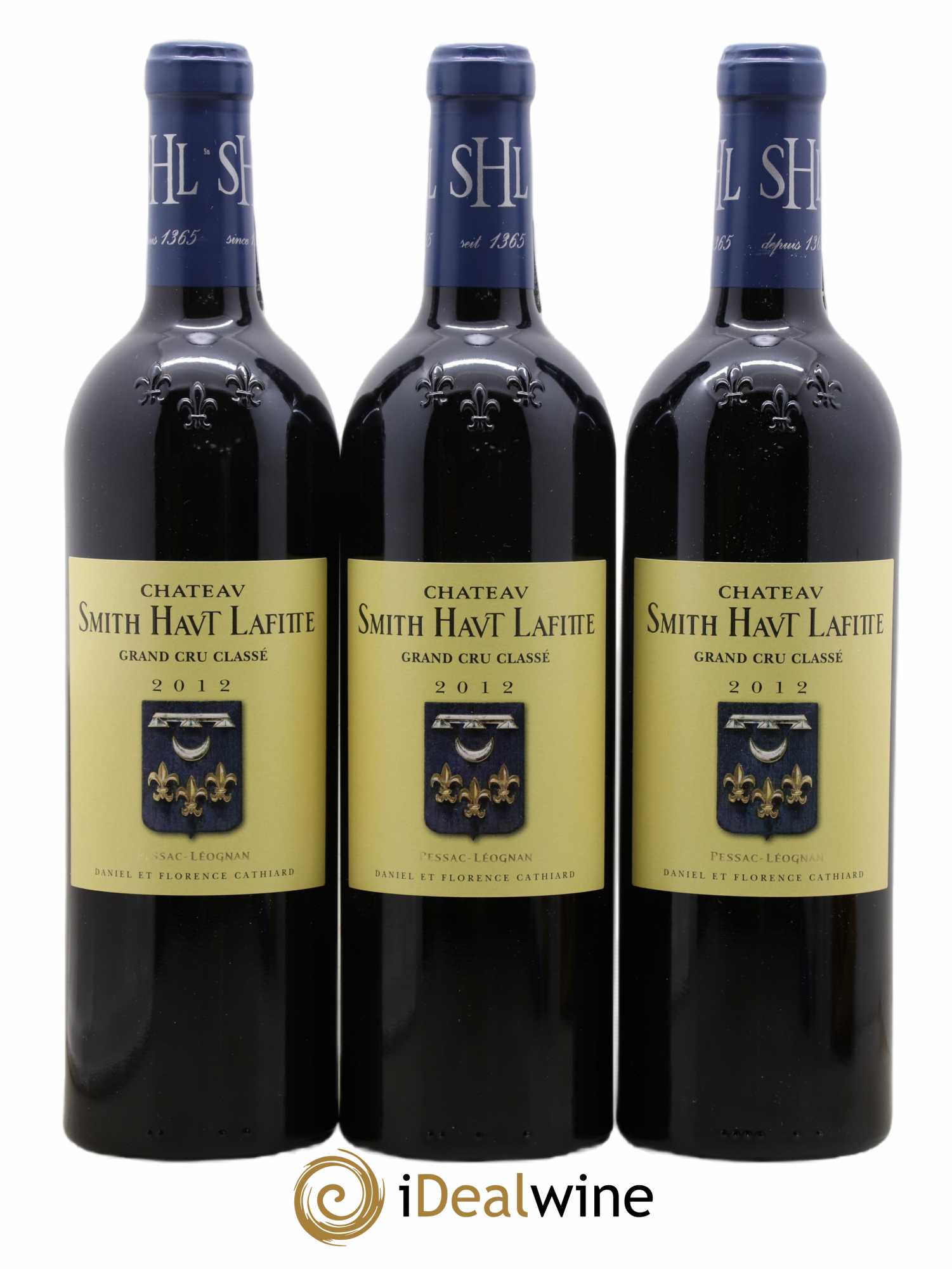 Château Smith Haut Lafitte Cru Classé de Graves 2012 - Lot de 3 bouteilles - 0