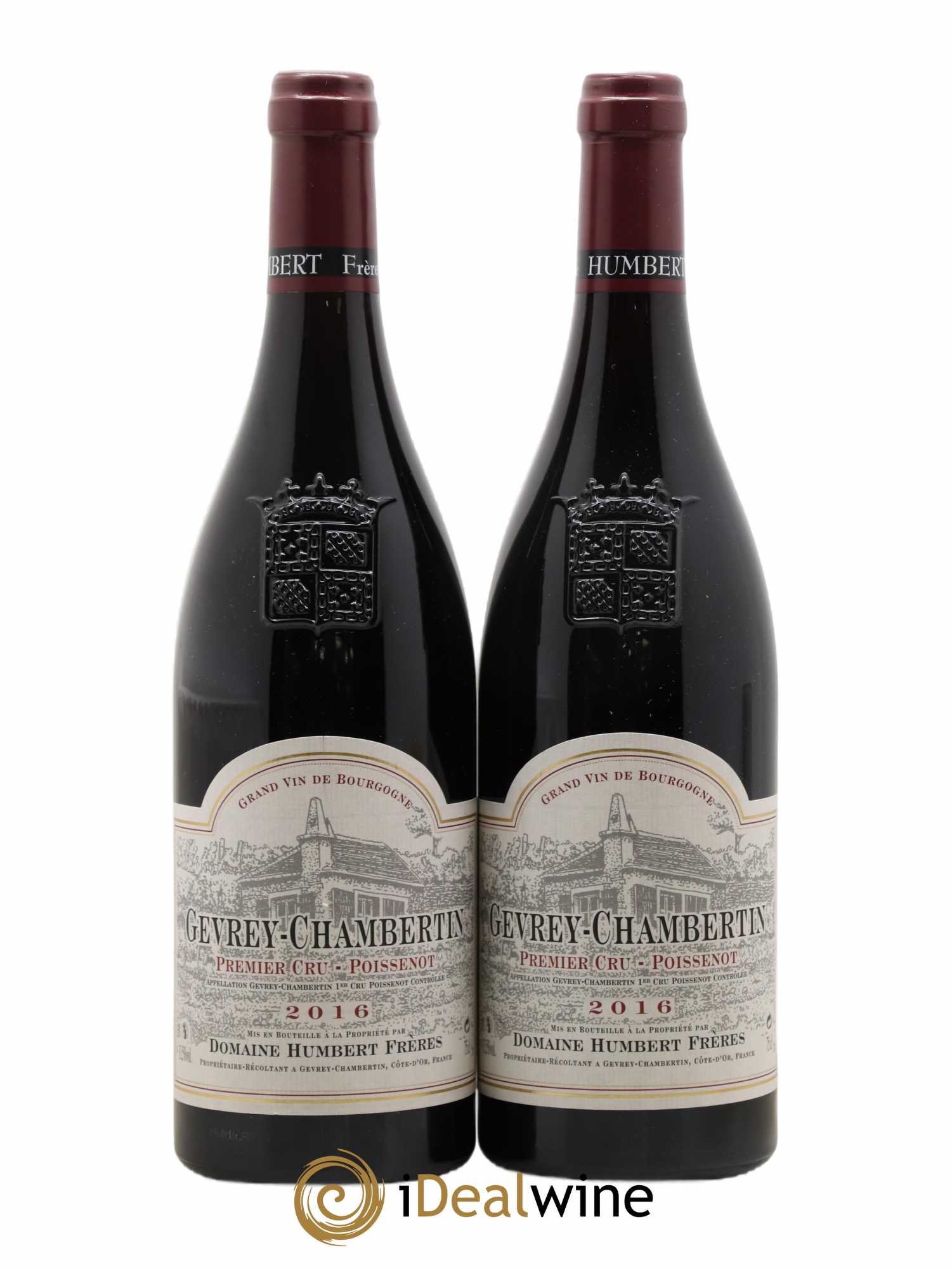 Gevrey-Chambertin 1er Cru Poissenot Humbert (Domaine) 2016 - Lot de 2 bouteilles - 0