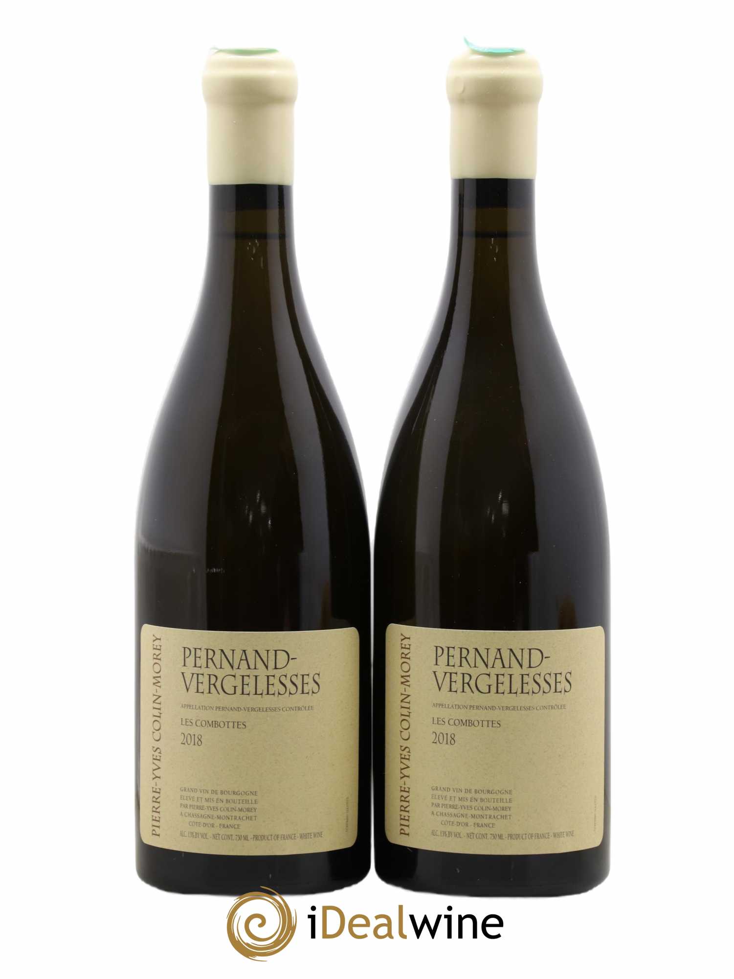 Pernand-Vergelesses Les Combottes Pierre-Yves Colin Morey 2018 - Lot de 2 bouteilles - 0