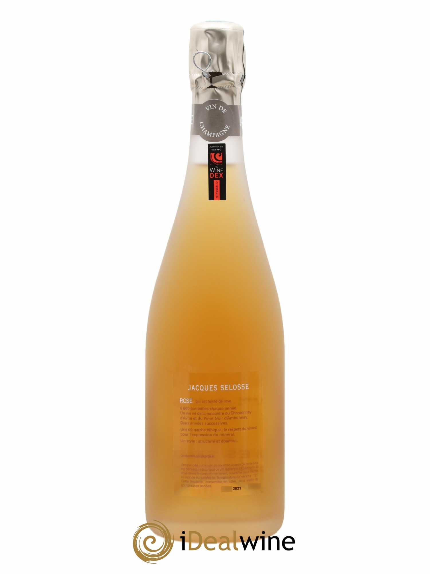 Rosé Brut Jacques Selosse - Lot de 1 bouteille - 1