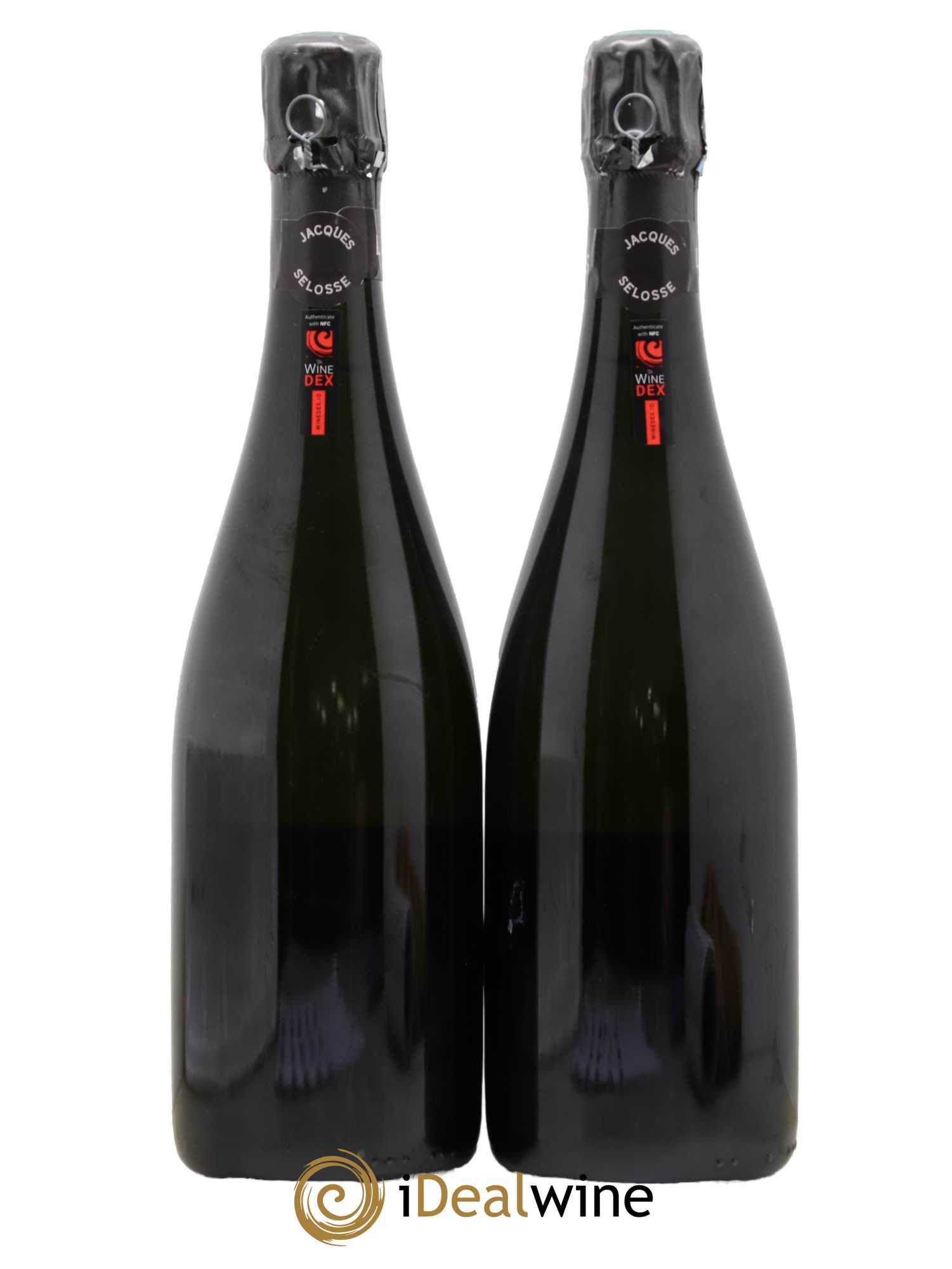 Les Carelles Blanc de Blancs Jacques Selosse - Lot de 2 bouteilles - 1