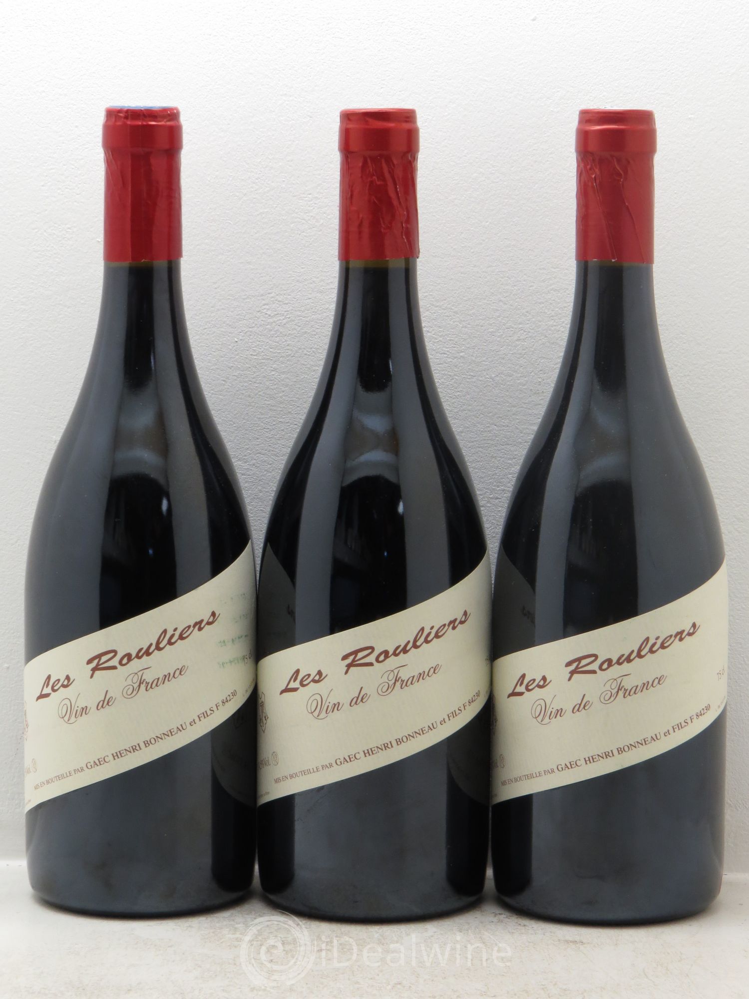 Vin de France Les Rouliers Henri Bonneau & Fils 2006 - Lot de 3 bouteilles - 0