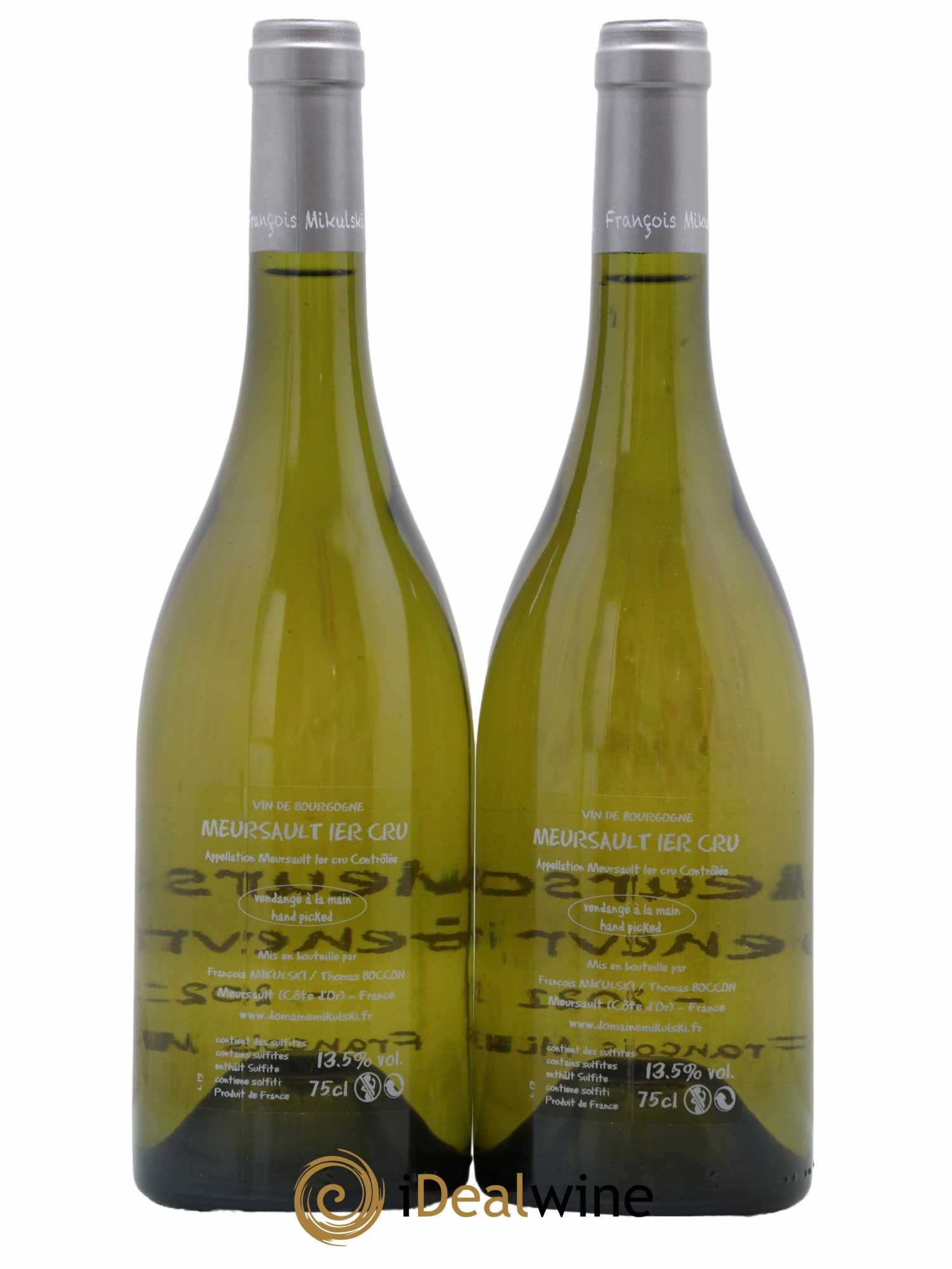 Meursault 1er Cru Les Genevrières François Mikulski 2021 - Lot de 2 bouteilles - 1