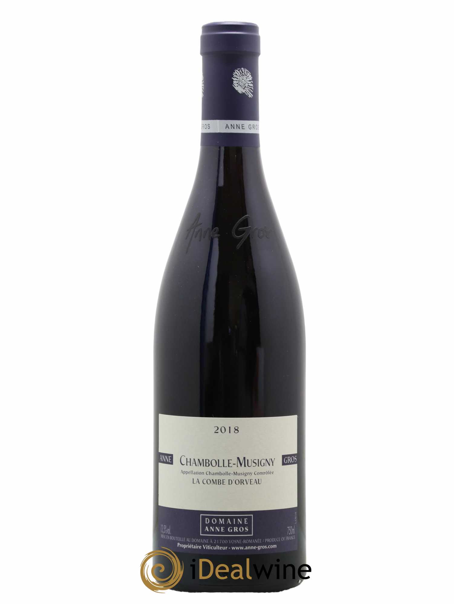 Chambolle-Musigny La Combe d'Orveau Anne Gros 2018 - Lot de 1 bouteille - 0