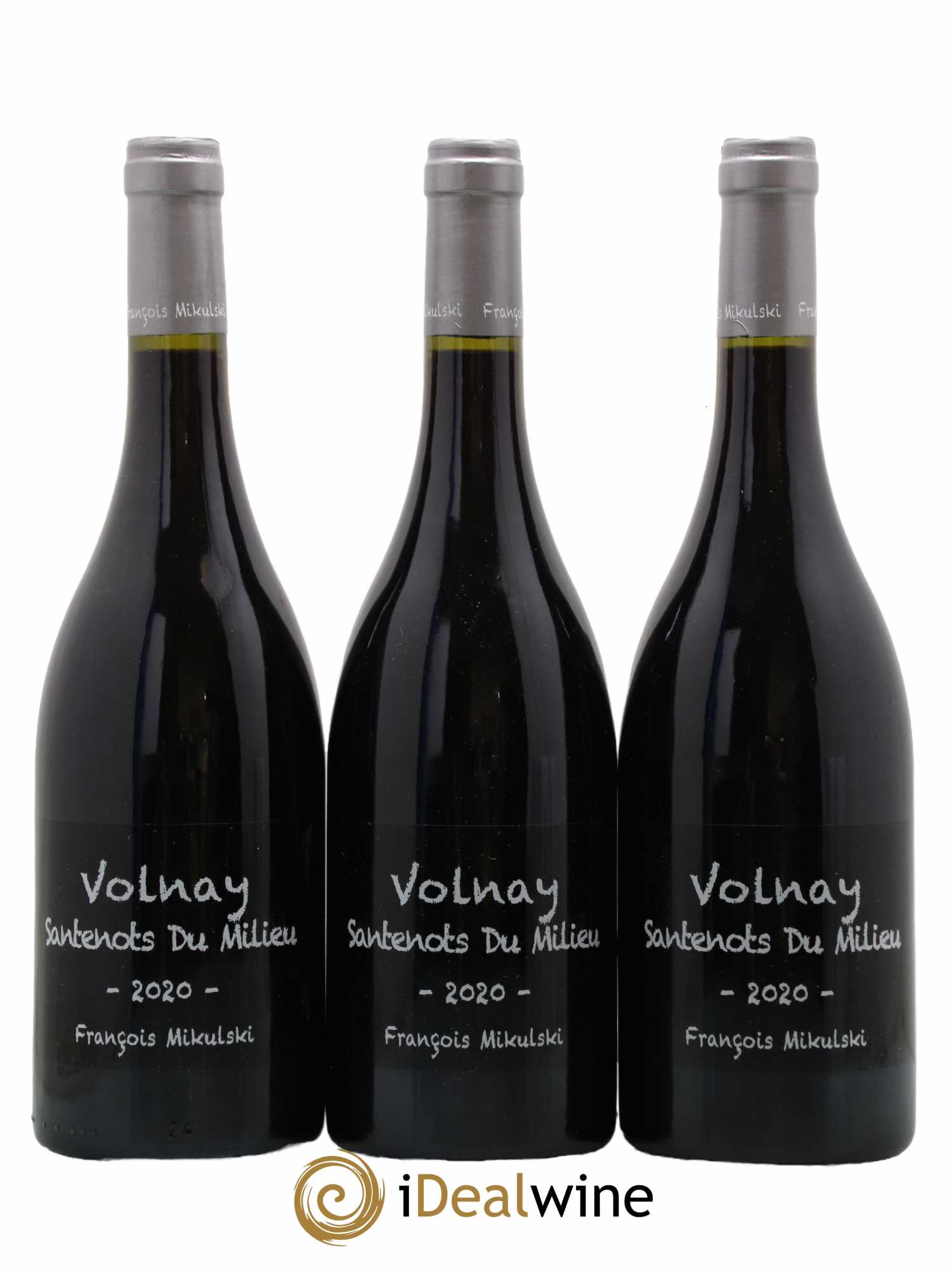 Volnay 1er Cru Santenots du Milieu François Mikulski 2020 - Lot de 3 bouteilles - 0
