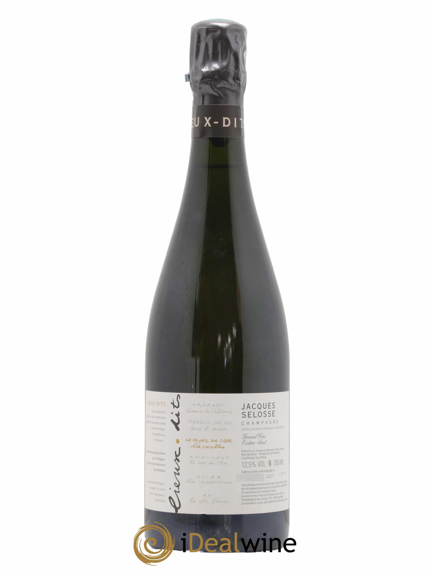 Les Carelles Blanc de Blancs Jacques Selosse - Lot de 1 bouteille - 0