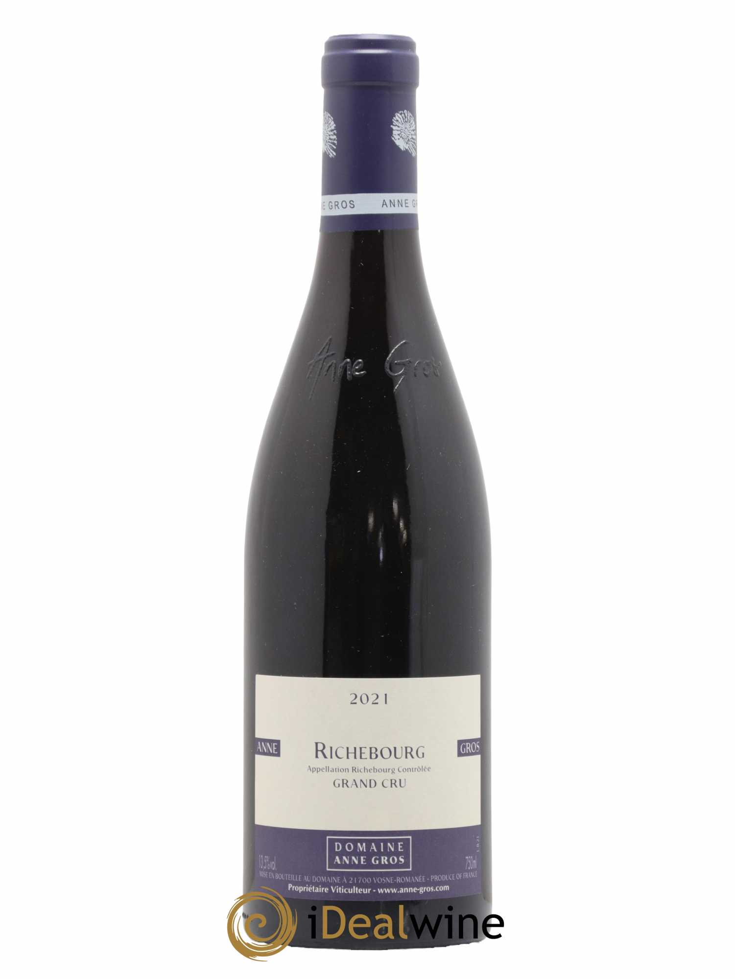 Richebourg Grand Cru Anne Gros 2021 - Lot de 1 bouteille - 0