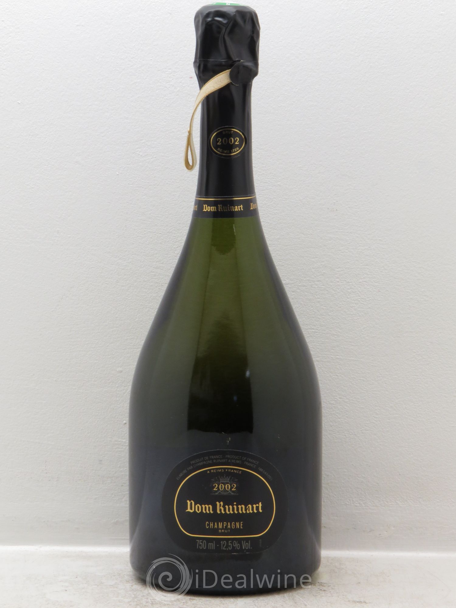 Dom Ruinart Brut Ruinart Brut 2002 - Lot de 1 bouteille - 0