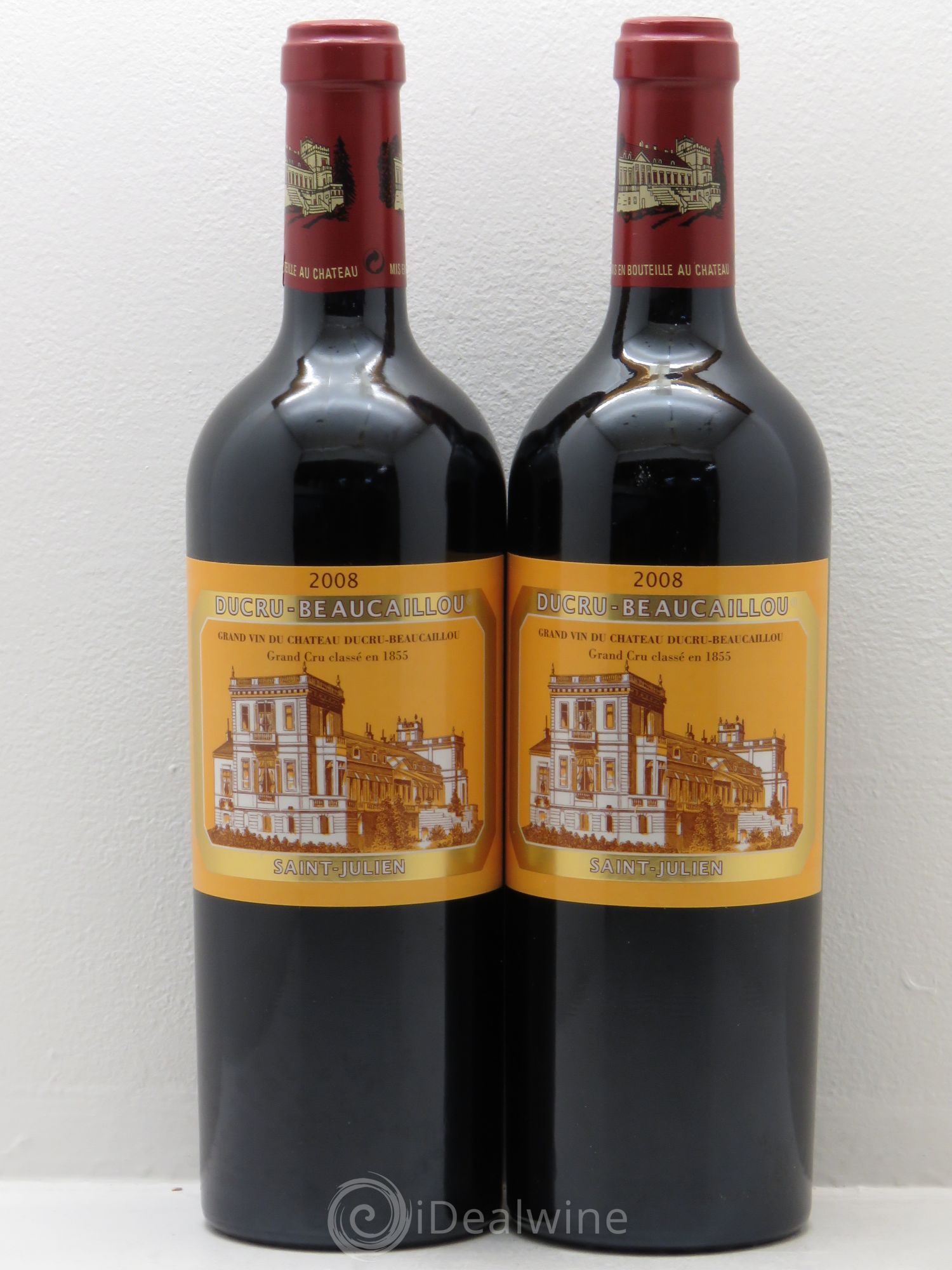 Château Ducru Beaucaillou 2ème Grand Cru Classé 2008 - Lot de 2 bouteilles - 0
