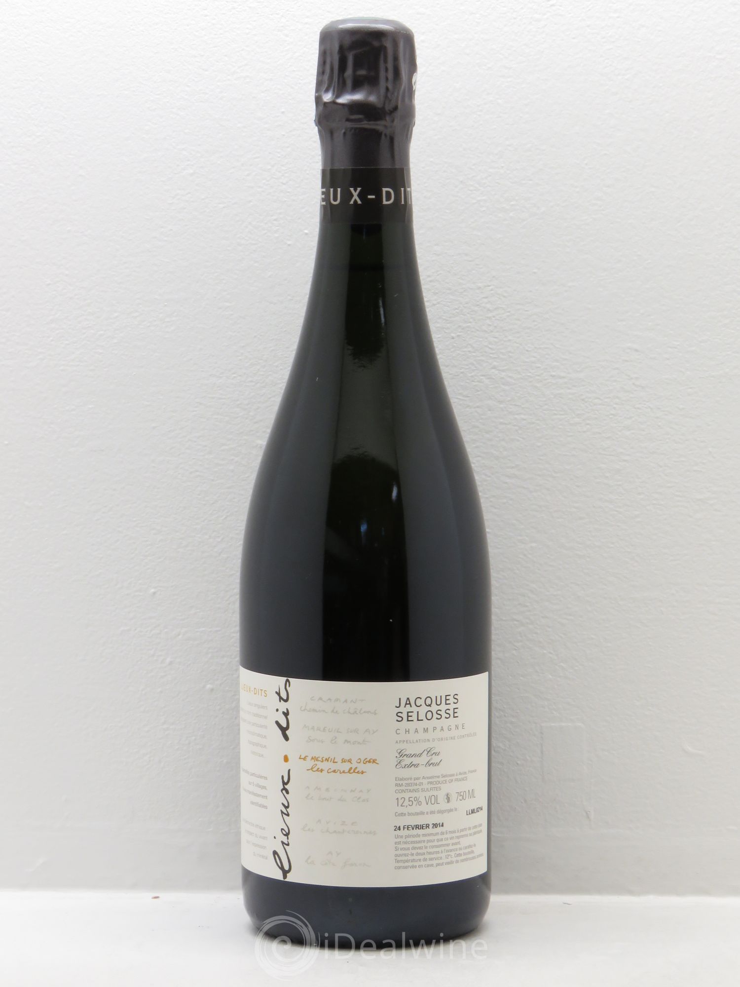 Les Carelles Blanc de Blancs Jacques Selosse - Lot de 1 bouteille - 0