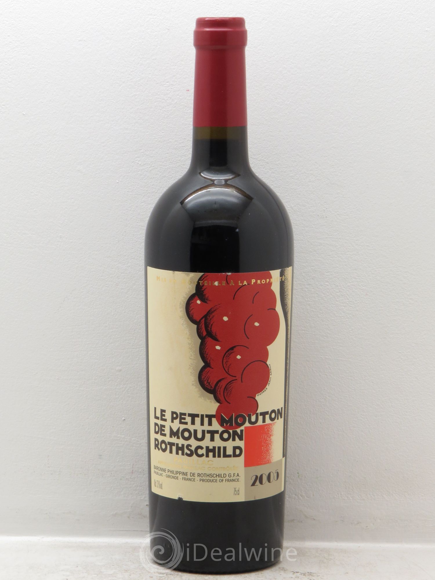 Petit Mouton Second Vin 2005 - Lot de 1 bouteille - 0