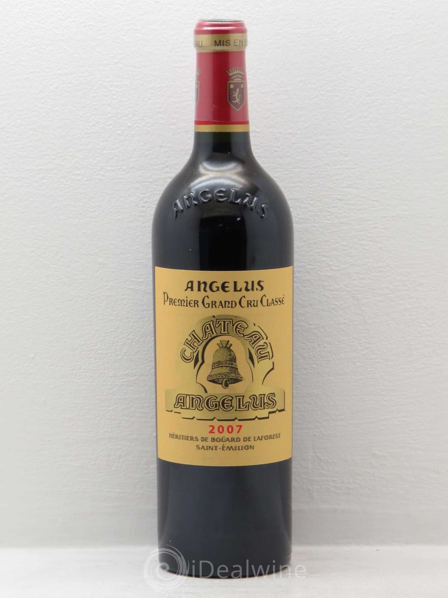 Château Angélus 1er Grand Cru Classé A 2007 - Lot de 1 bouteille - 0