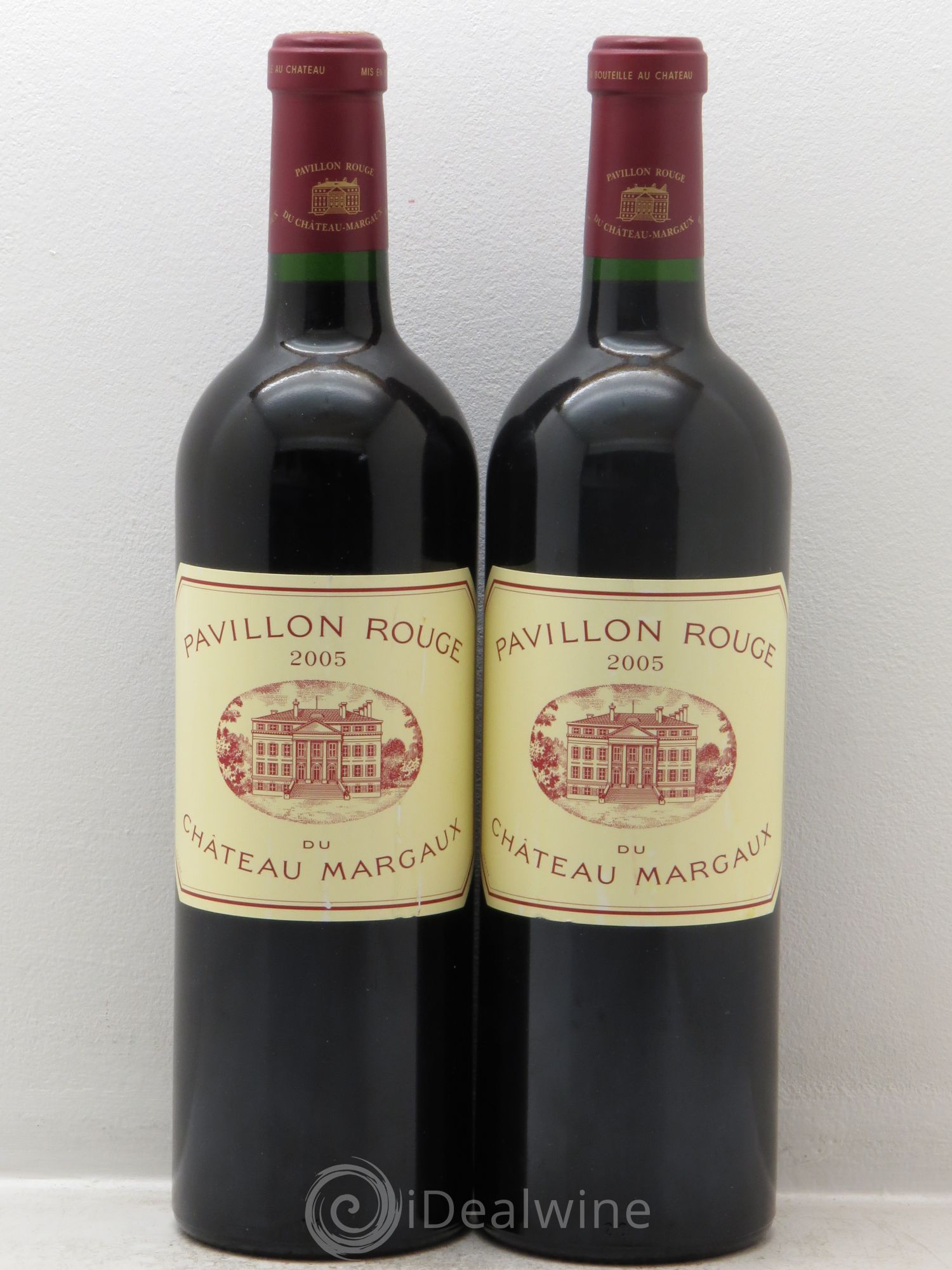 Pavillon Rouge du Château Margaux Second Vin 2005 - Lot de 2 bouteilles - 0