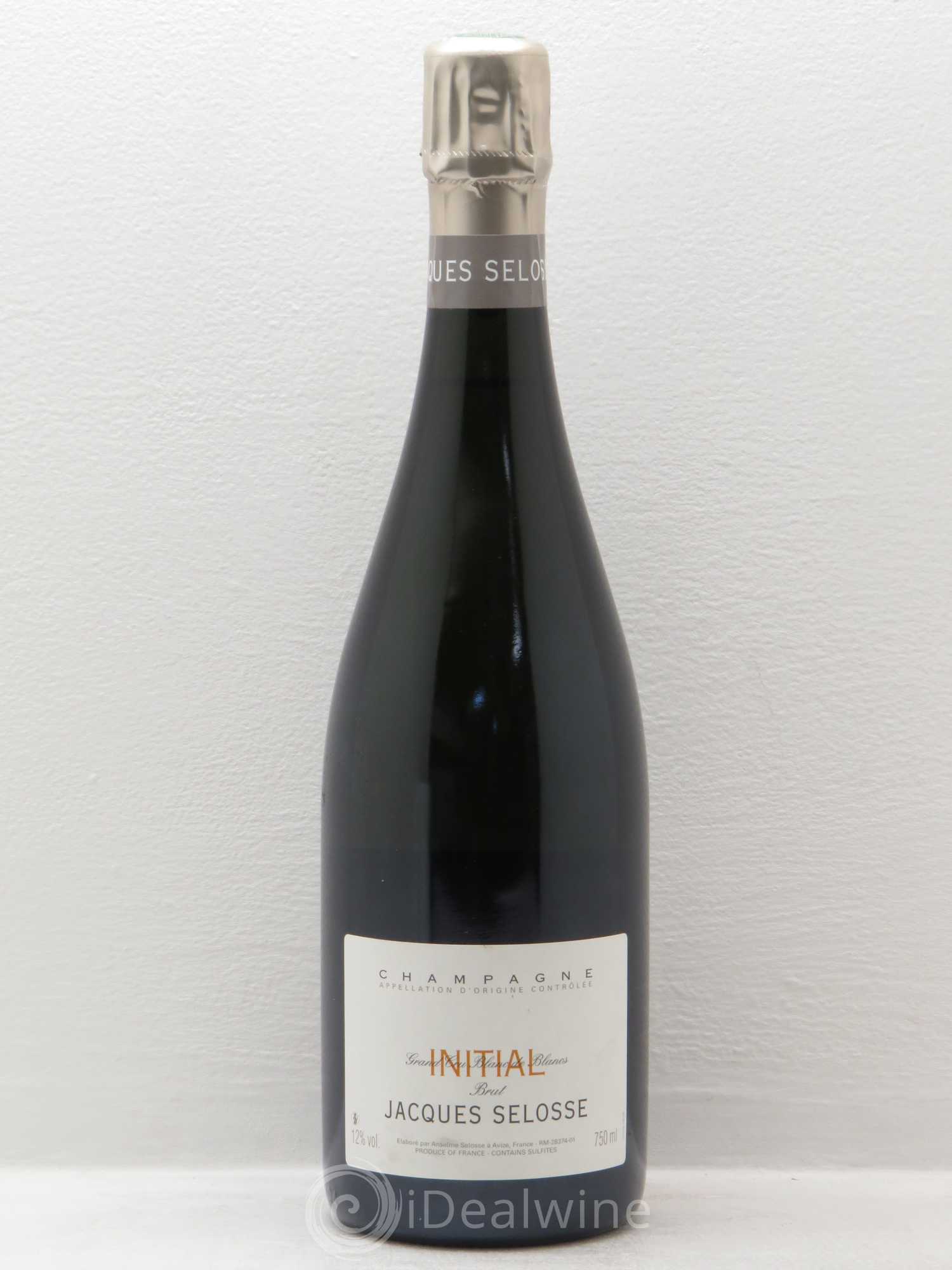 Initial Brut Jacques Selosse - Lot de 1 bouteille - 0