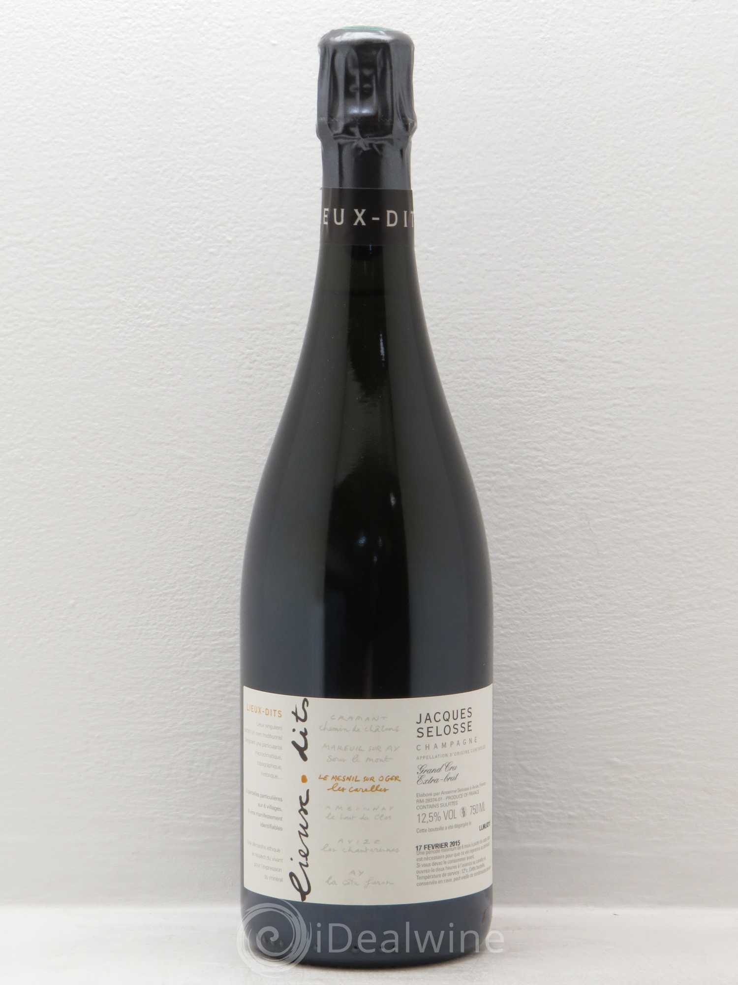 Les Carelles Blanc de Blancs Jacques Selosse - Lot de 1 bouteille - 0