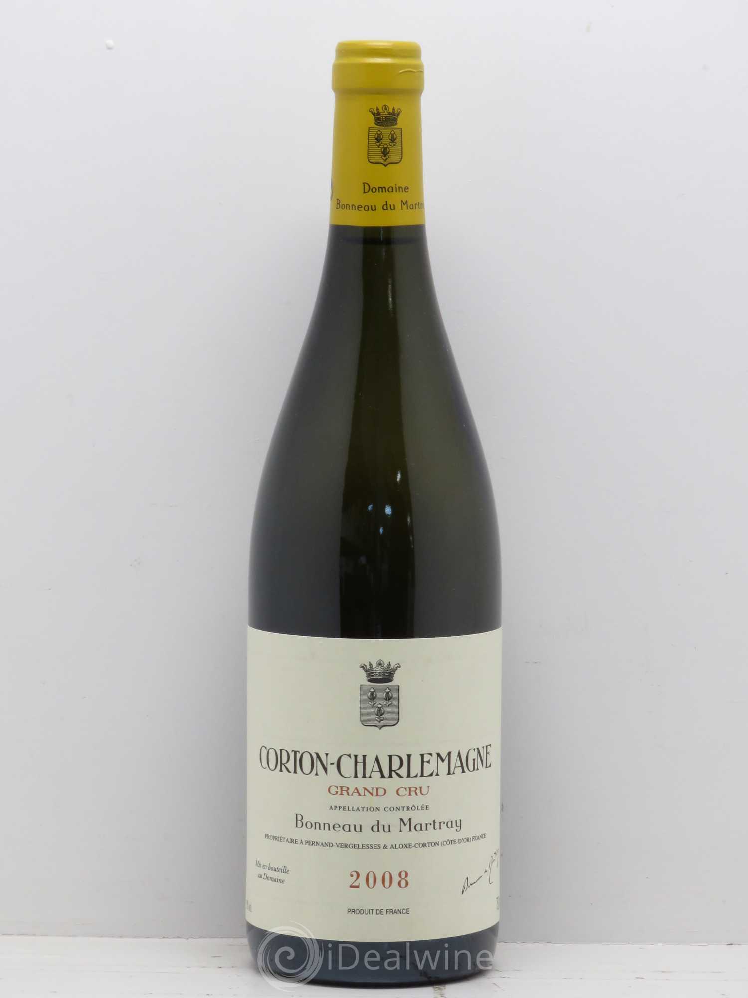 Corton-Charlemagne Grand Cru Bonneau du Martray (Domaine) 2008 - Lot de 1 bouteille - 0