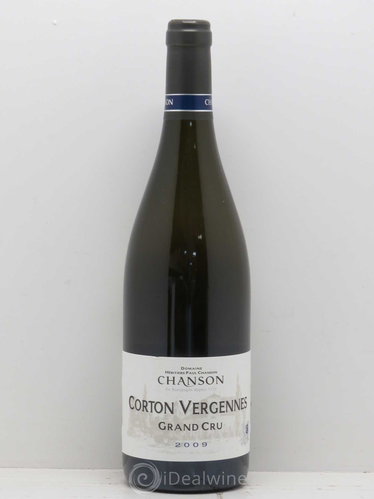 Corton Grand Cru Vergennes Chanson 2009 - Lot de 1 bouteille - 0