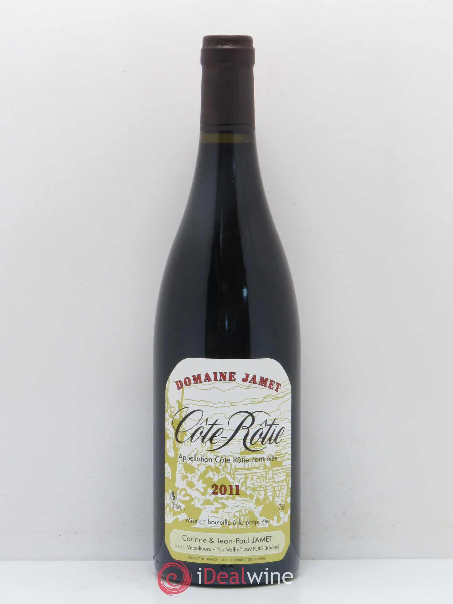 Côte-Rôtie Jamet (Domaine) 2011 - Lot de 1 bouteille - 0