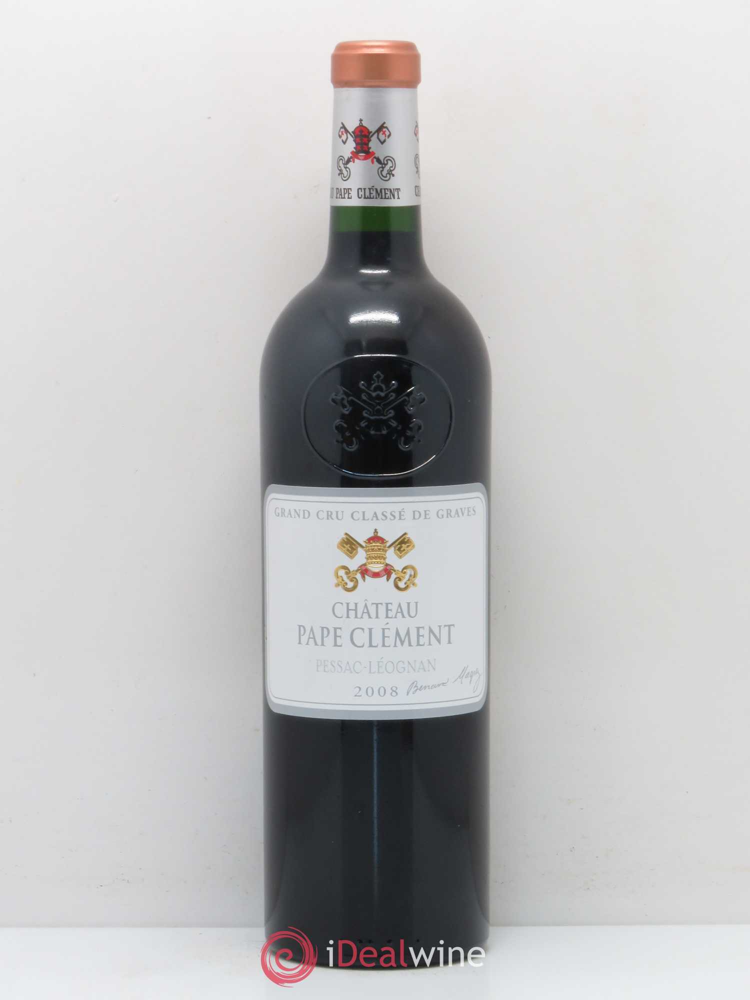 Château Pape Clément Cru Classé de Graves 2008 - Lot de 1 bouteille - 0