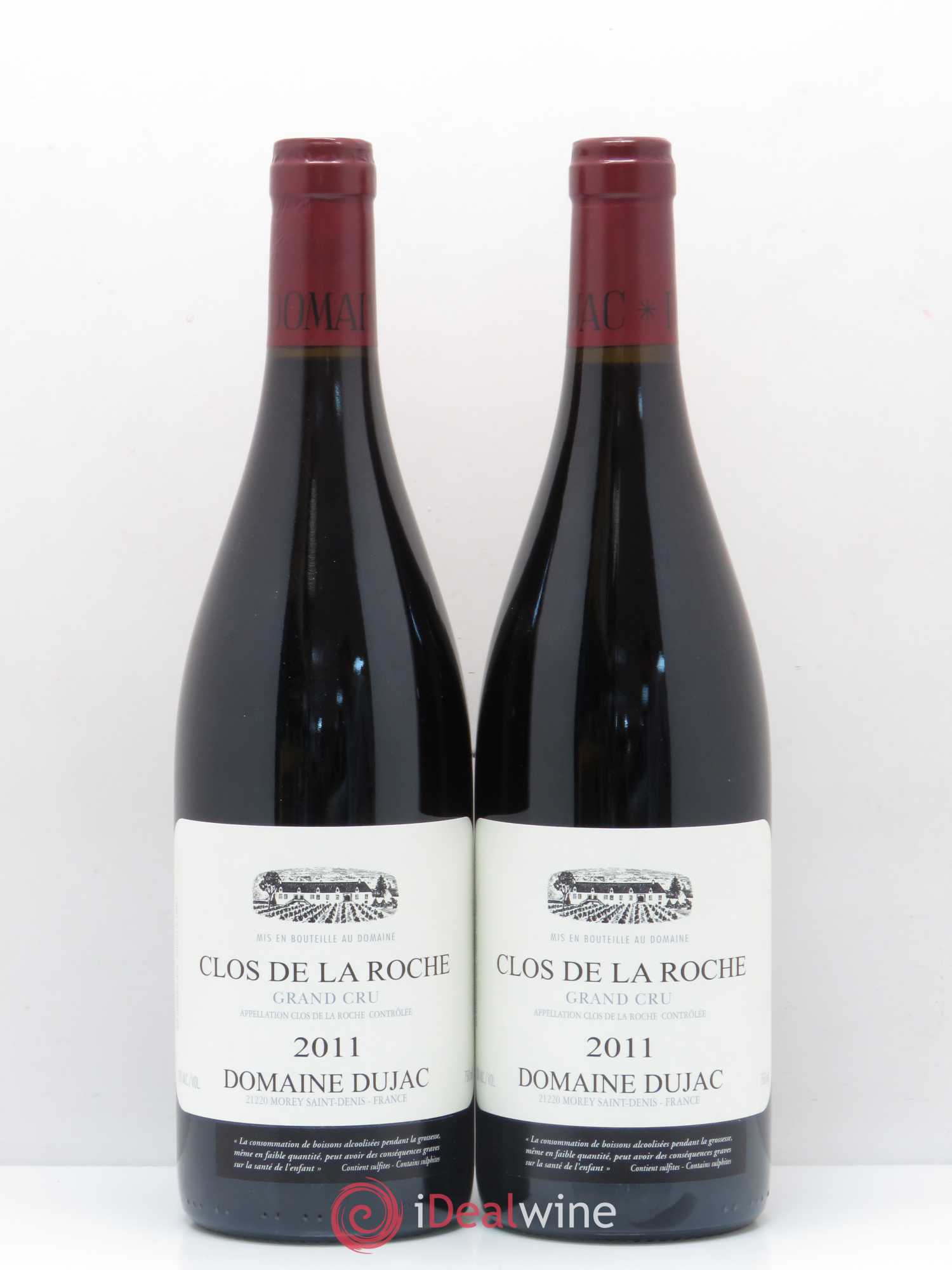 Clos de la Roche Grand Cru Dujac (Domaine) 2011 - Lot de 2 bouteilles - 0