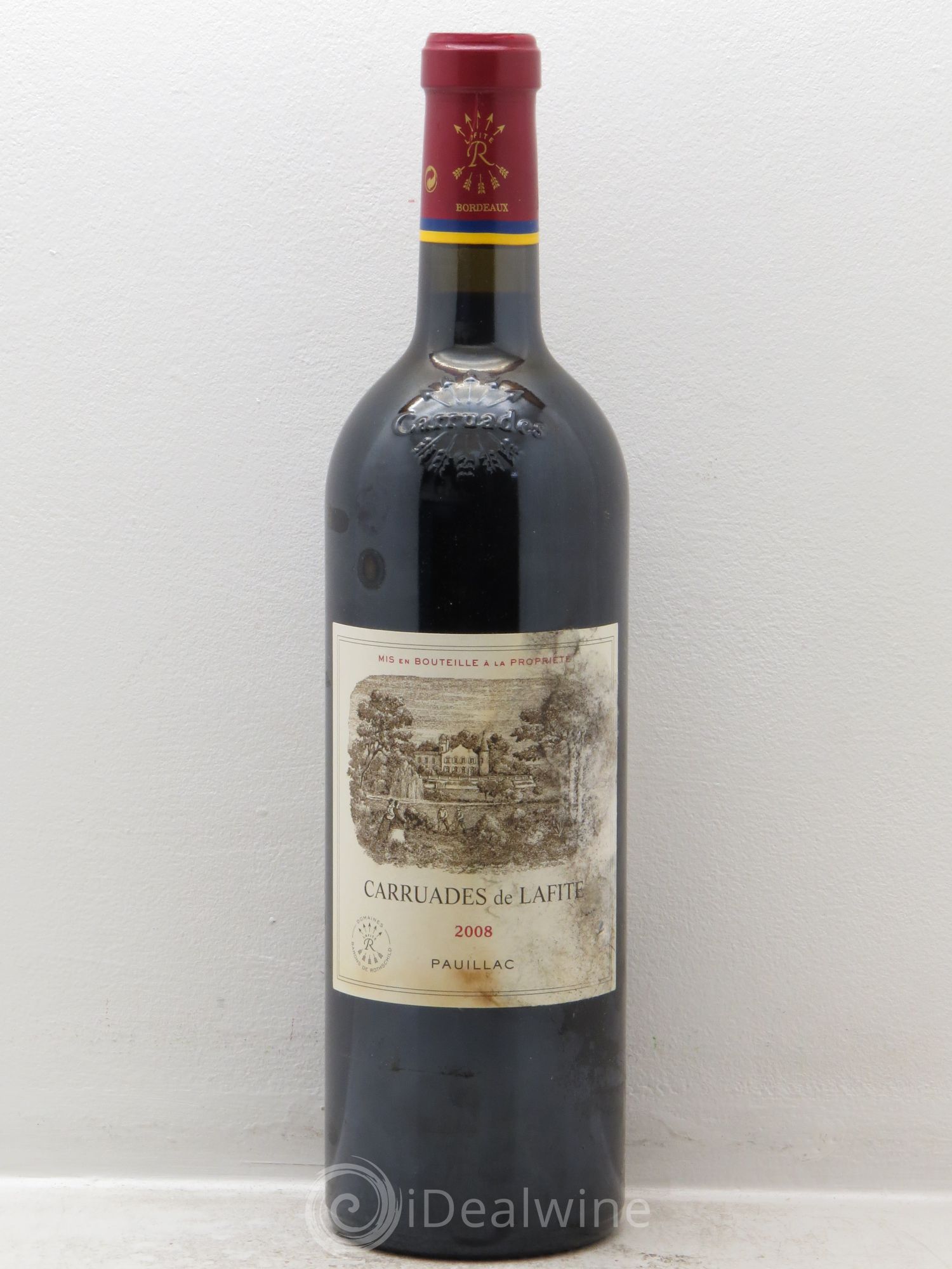 Carruades de Lafite Rothschild Second Vin 2008 - Lot de 6 bouteilles - 0