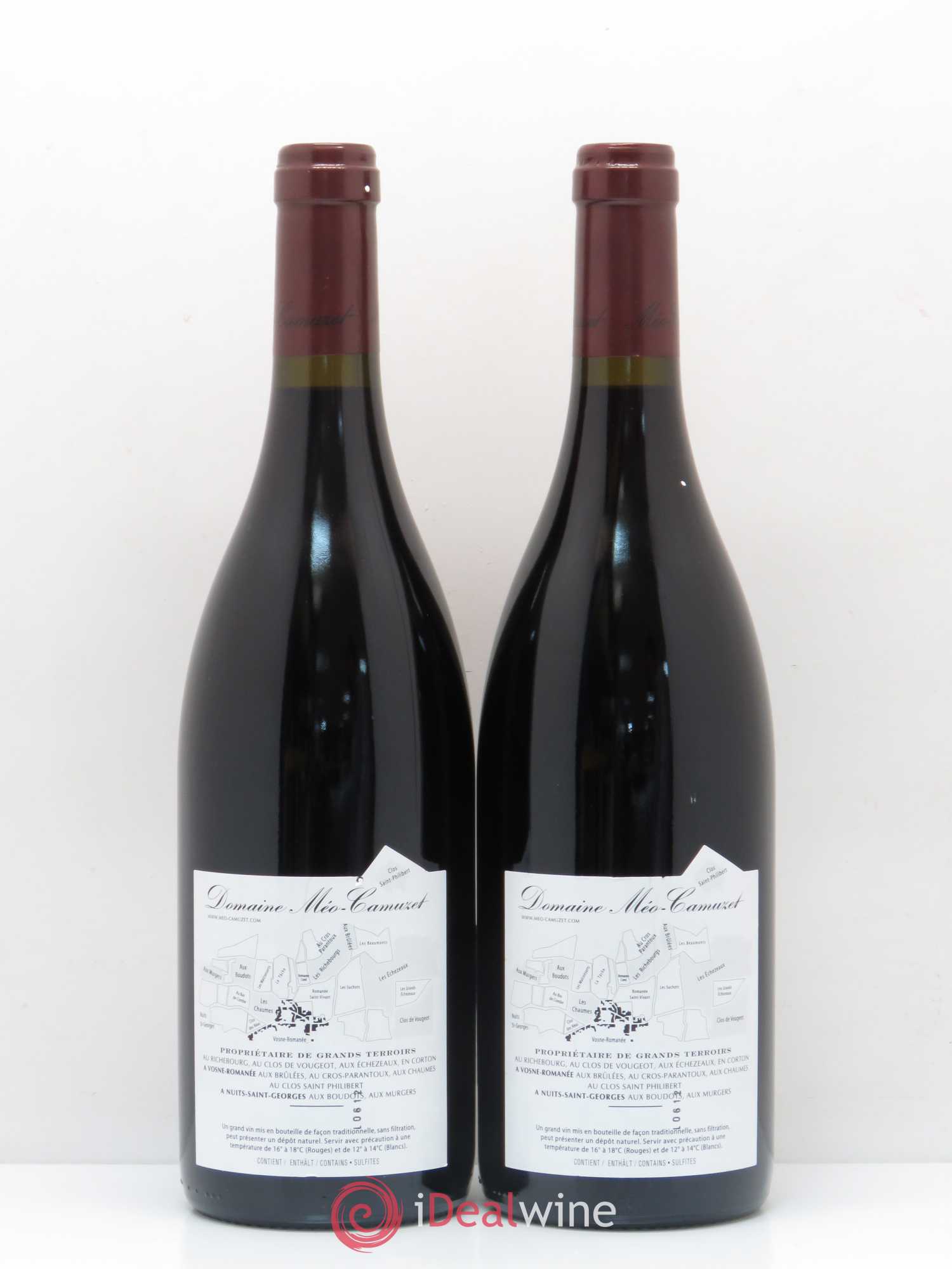 Clos de Vougeot Grand Cru Méo-Camuzet (Domaine) 2014 - Lot de 2 bouteilles - 1