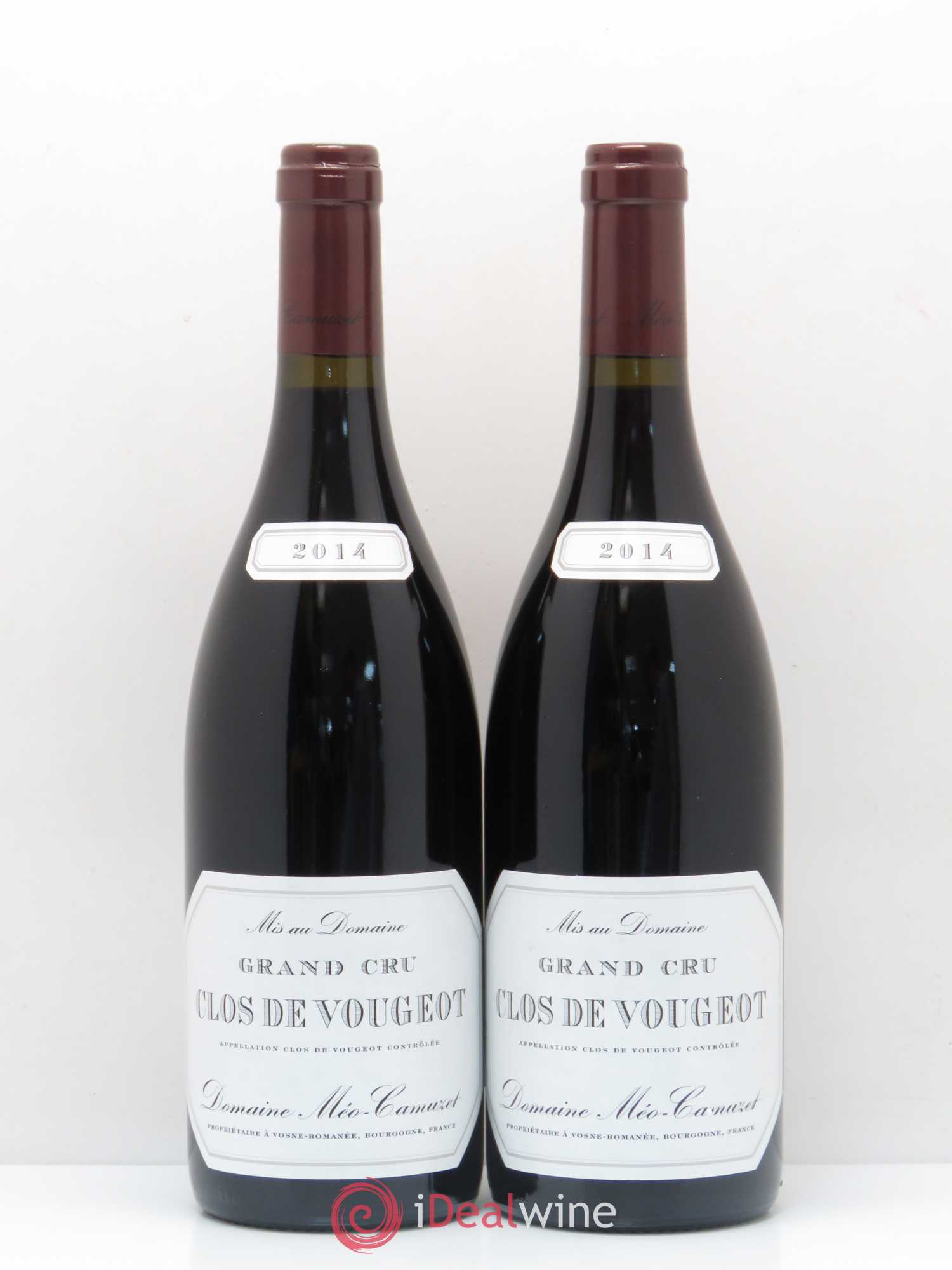 Clos de Vougeot Grand Cru Méo-Camuzet (Domaine) 2014 - Lot de 2 bouteilles - 0