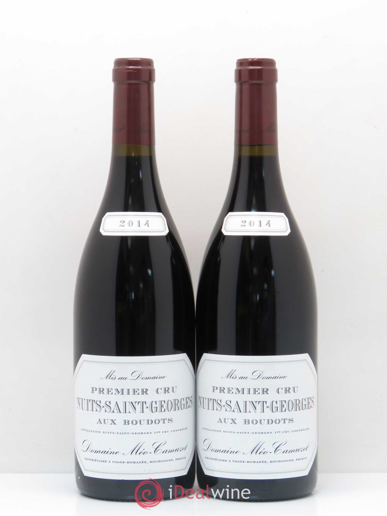 Nuits-Saint-Georges 1er Cru Aux Boudots Méo-Camuzet (Domaine) 2014 - Lot de 2 bouteilles - 0