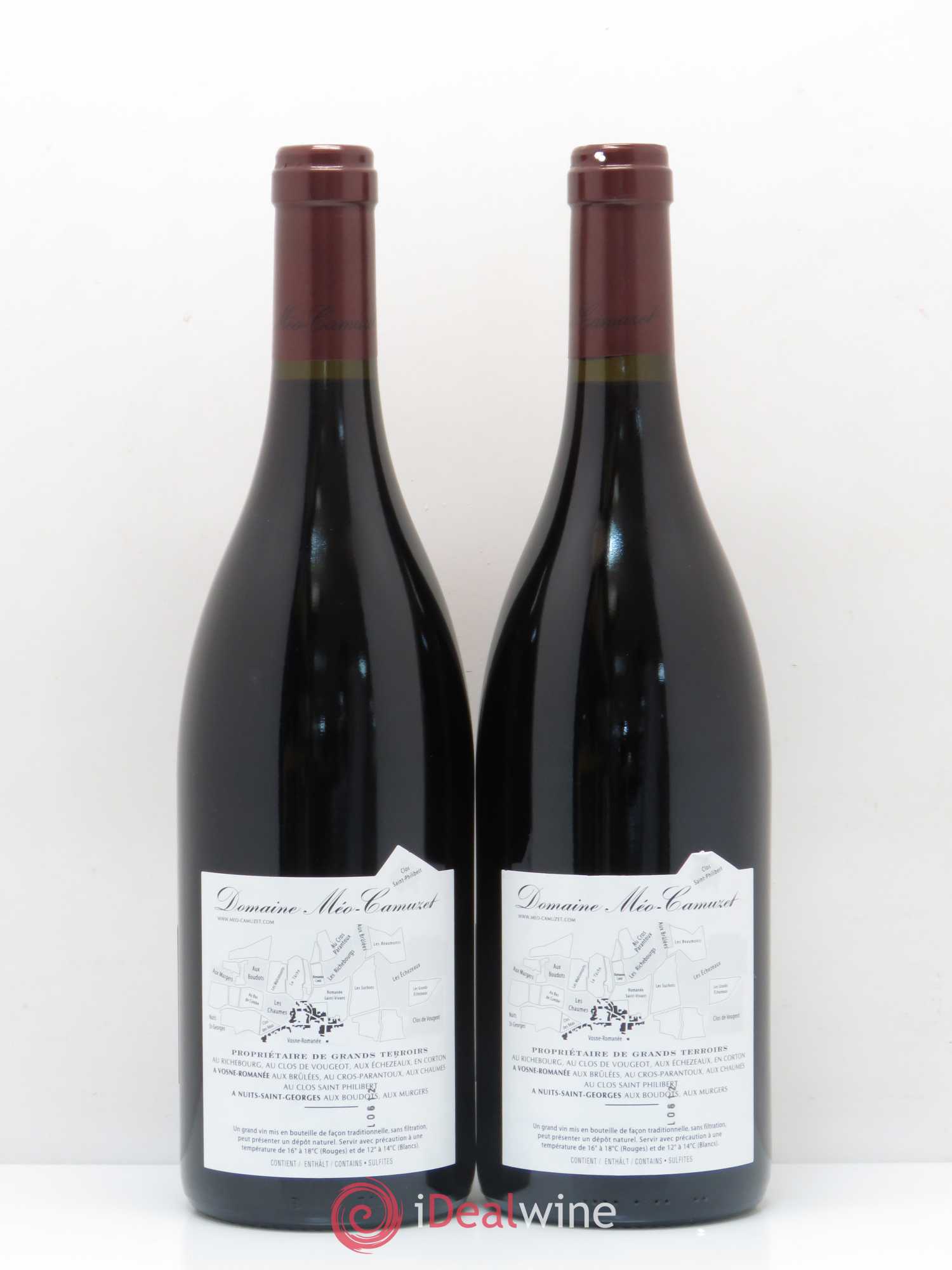 Vosne-Romanée 1er Cru Les Chaumes Méo-Camuzet (Domaine) 2014 - Lot de 2 bouteilles - 1