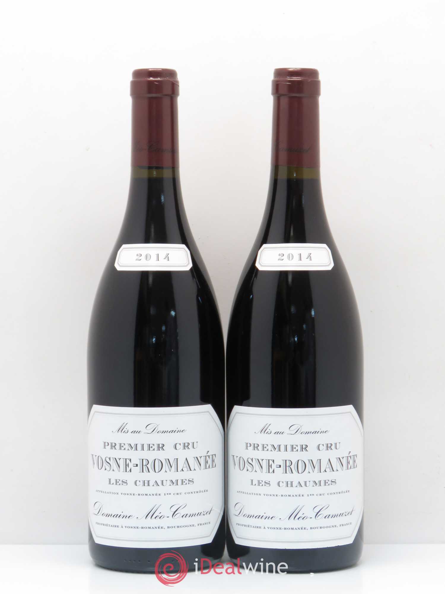 Vosne-Romanée 1er Cru Les Chaumes Méo-Camuzet (Domaine) 2014 - Lot de 2 bouteilles - 0
