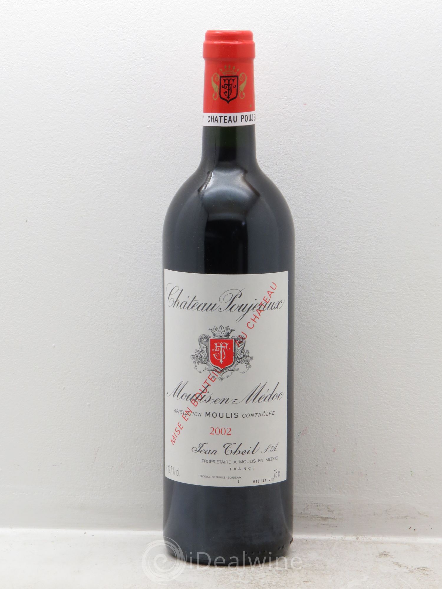 Château Poujeaux 2002 - Lot de 6 bouteilles - 0