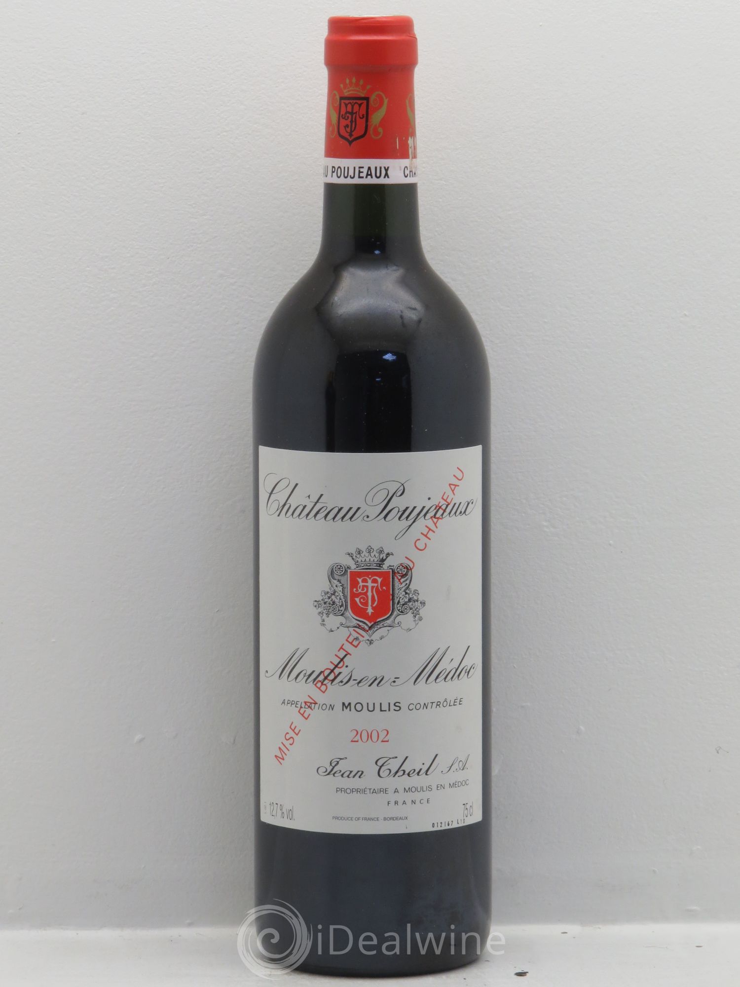 Château Poujeaux 2002 - Lot de 6 bouteilles - 0