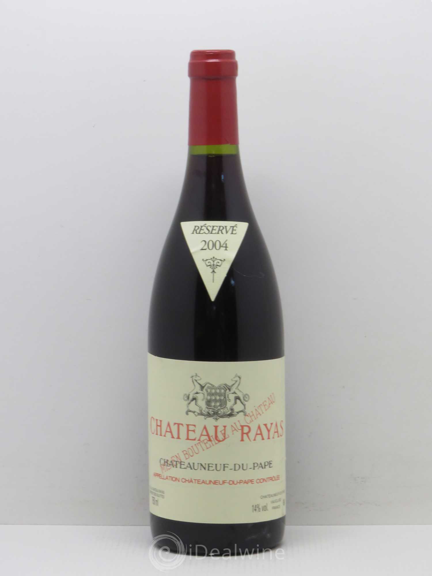 Châteauneuf-du-Pape Château Rayas Emmanuel Reynaud 2004 - Lot de 1 bouteille - 0