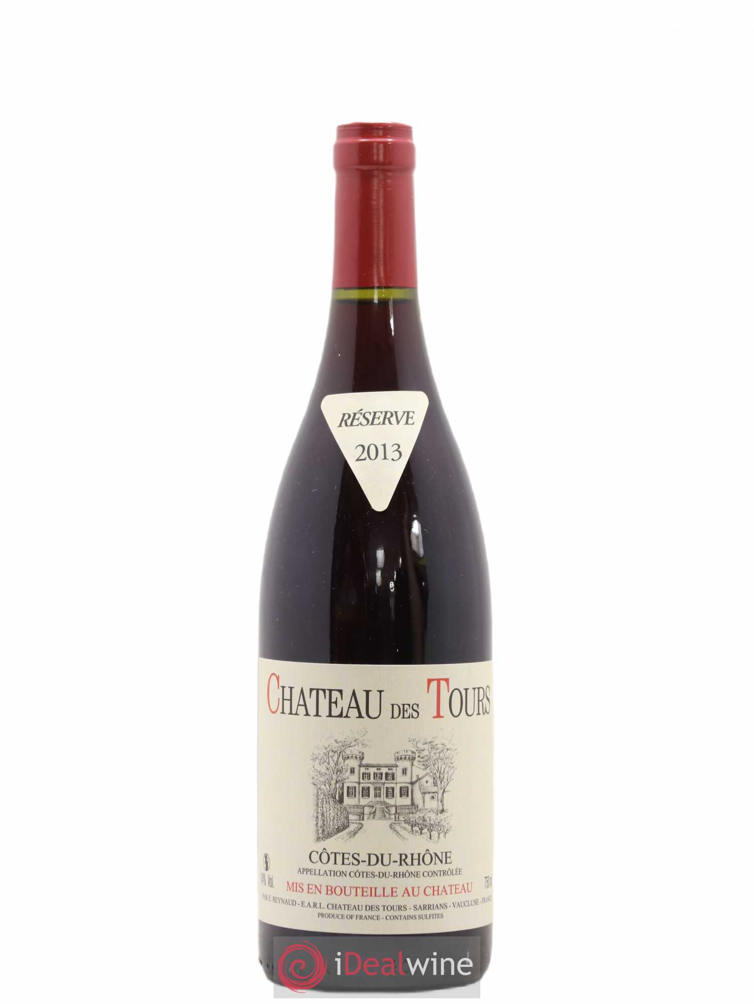 Côtes-du-Rhône Château des Tours Emmanuel Reynaud 2013 - Lot de 1 bouteille - 0