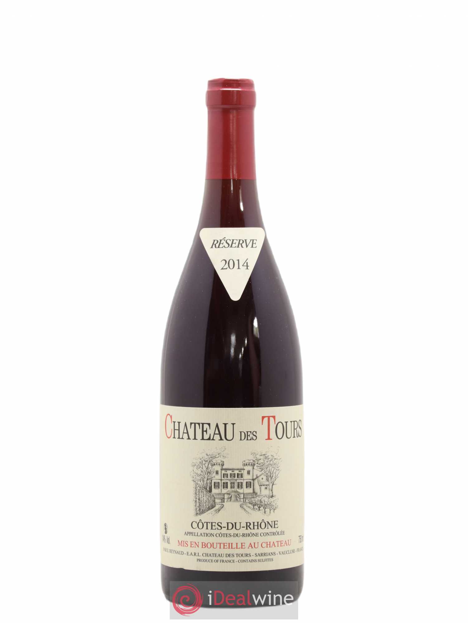 Côtes-du-Rhône Château des Tours Emmanuel Reynaud 2014 - Lot de 1 bouteille - 0