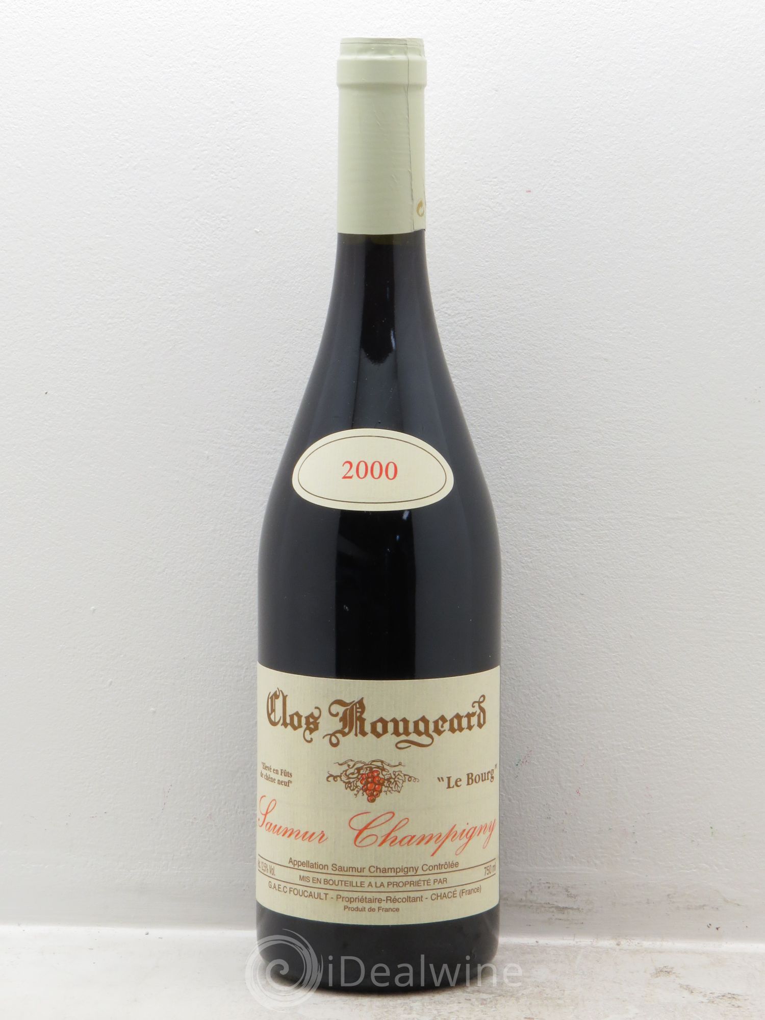 Saumur-Champigny Le Bourg Clos Rougeard 2000 - Lot de 1 bouteille - 0