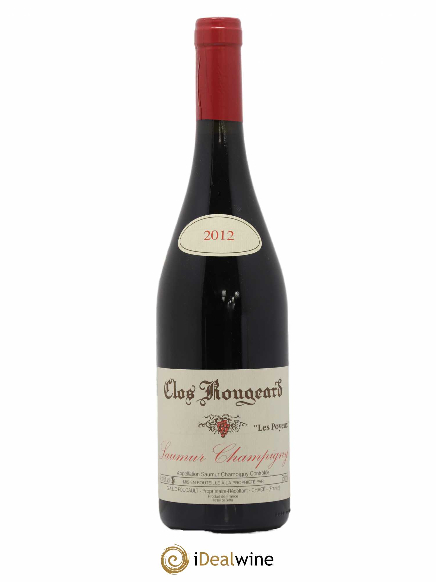 Saumur-Champigny Les Poyeux Clos Rougeard 2012 - Lot de 1 bouteille - 0