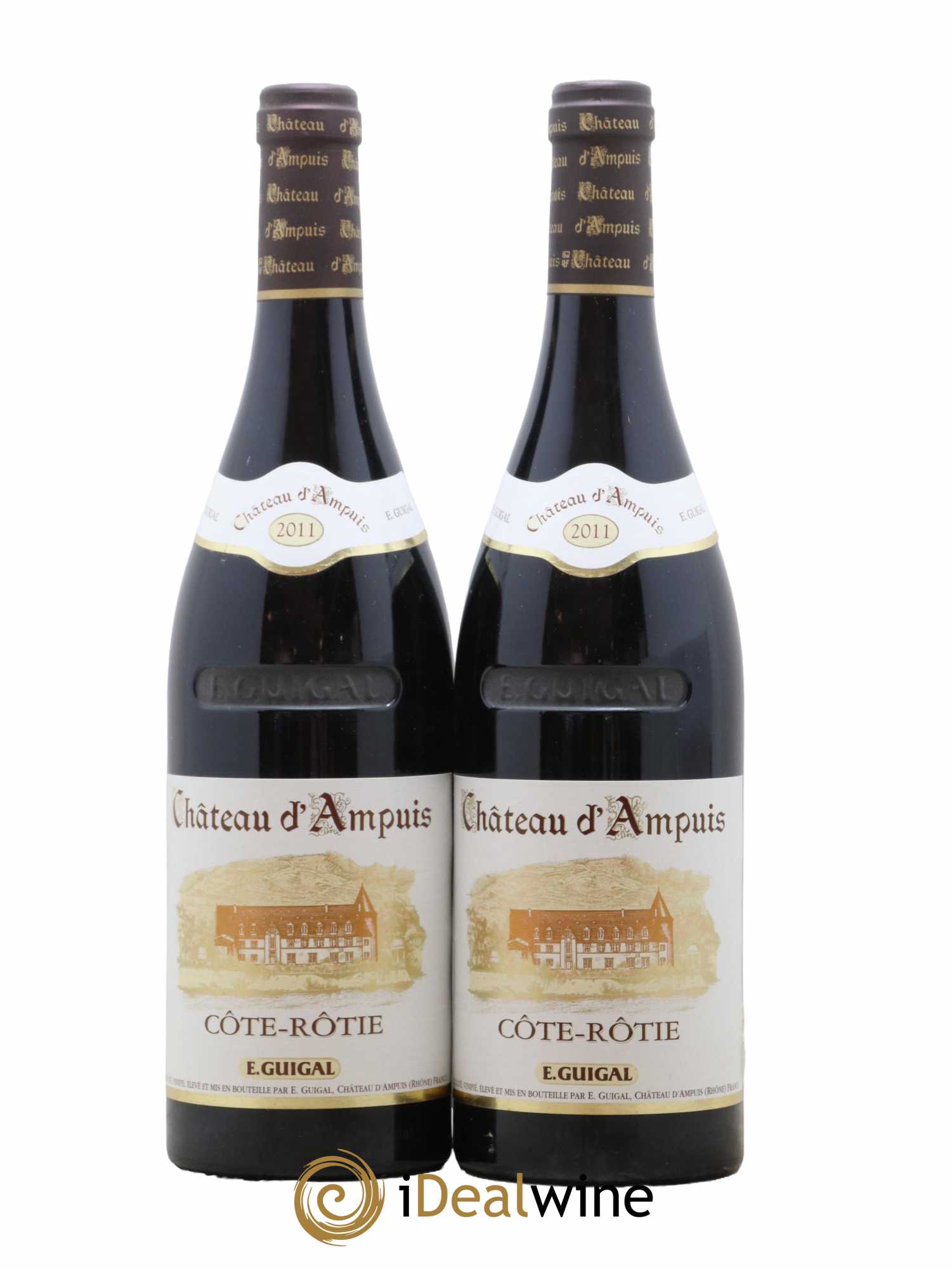 Côte-Rôtie Château d'Ampuis Guigal 2011 - Lot de 2 bouteilles - 0