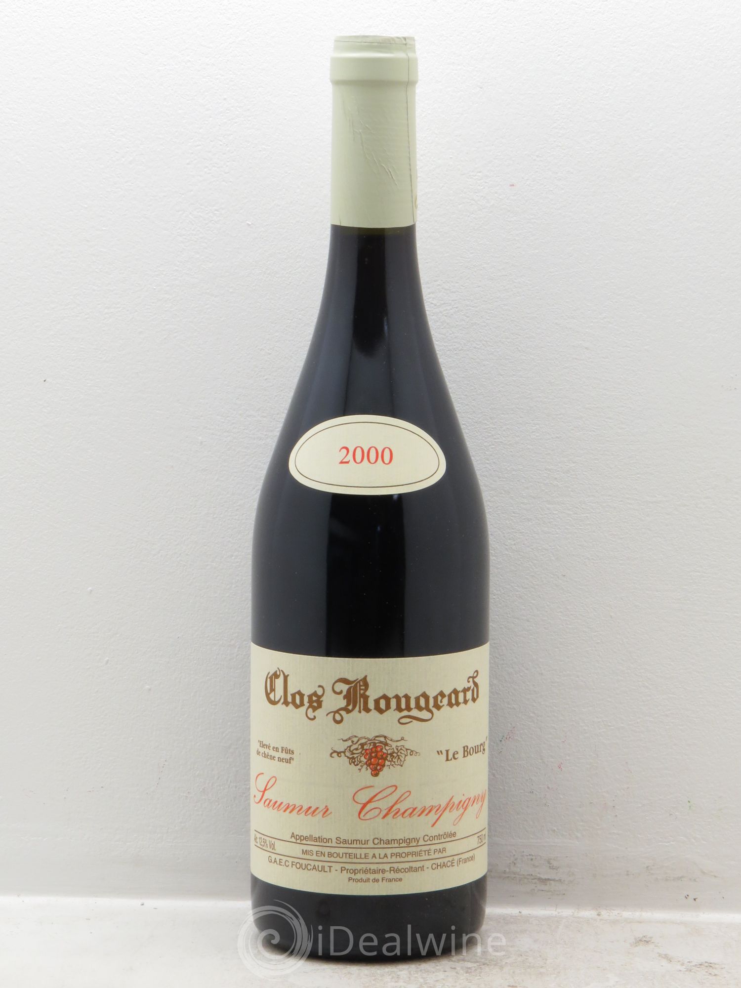 Saumur-Champigny Le Bourg Clos Rougeard 2000 - Lot de 1 bouteille - 0