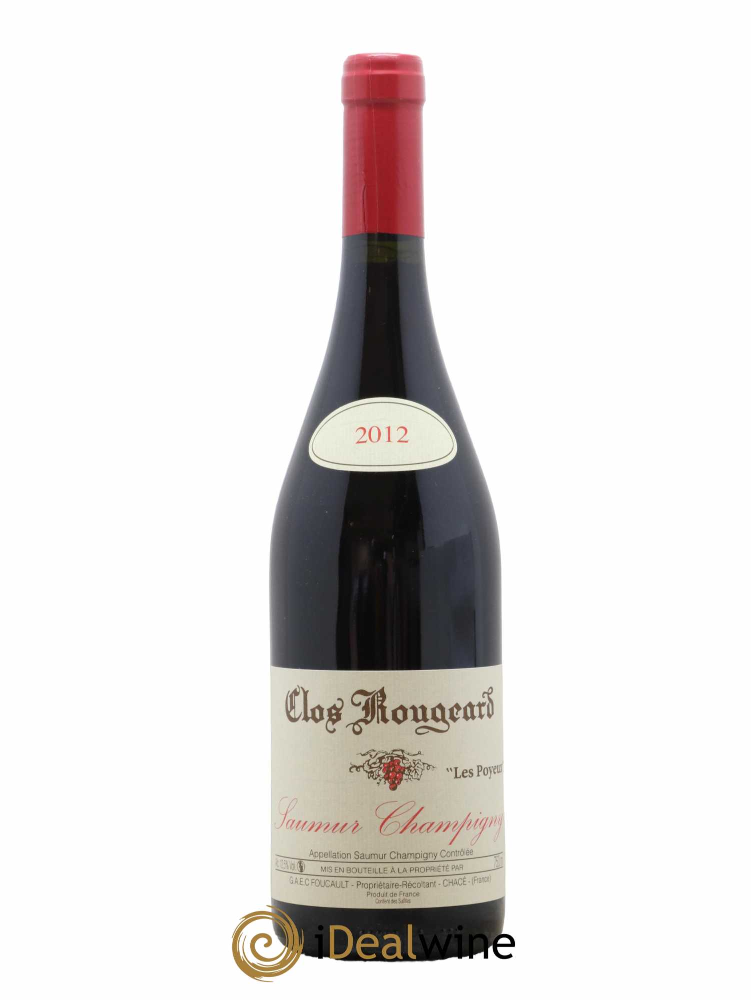 Saumur-Champigny Les Poyeux Clos Rougeard 2012 - Lot de 1 bouteille - 0