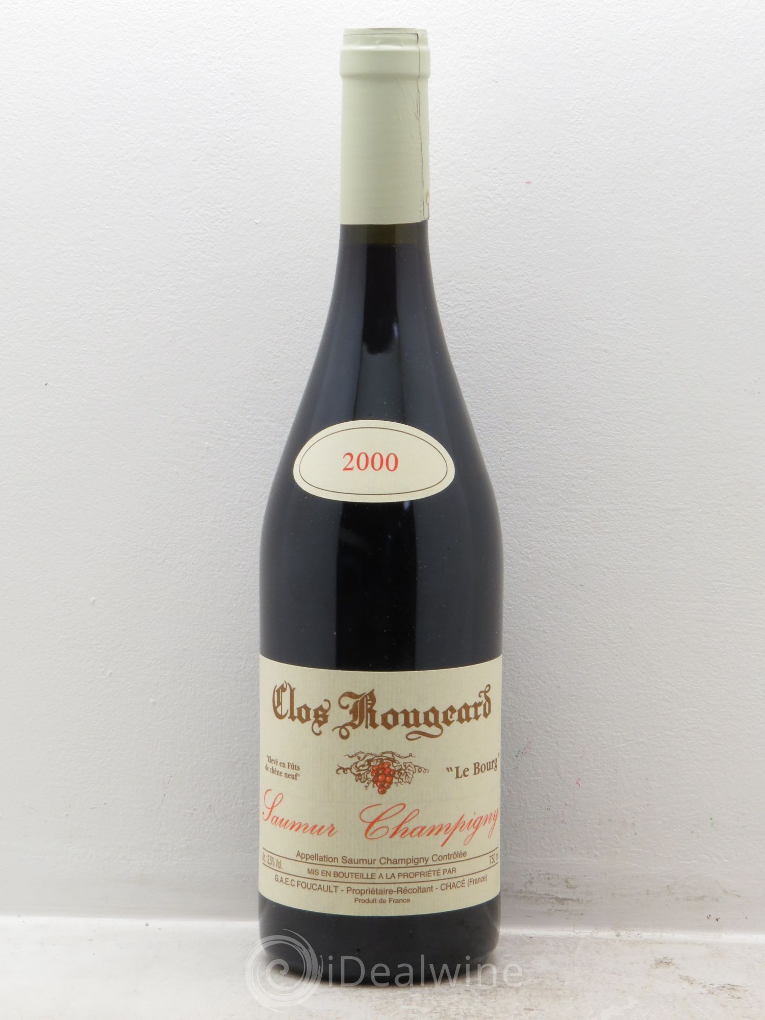 Saumur-Champigny Le Bourg Clos Rougeard 2000 - Lot de 1 bouteille - 0