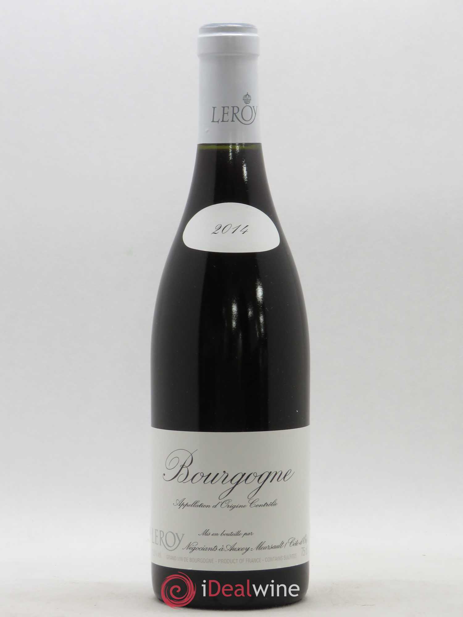 Bourgogne Leroy SA 2014 - Lot de 1 bouteille - 0