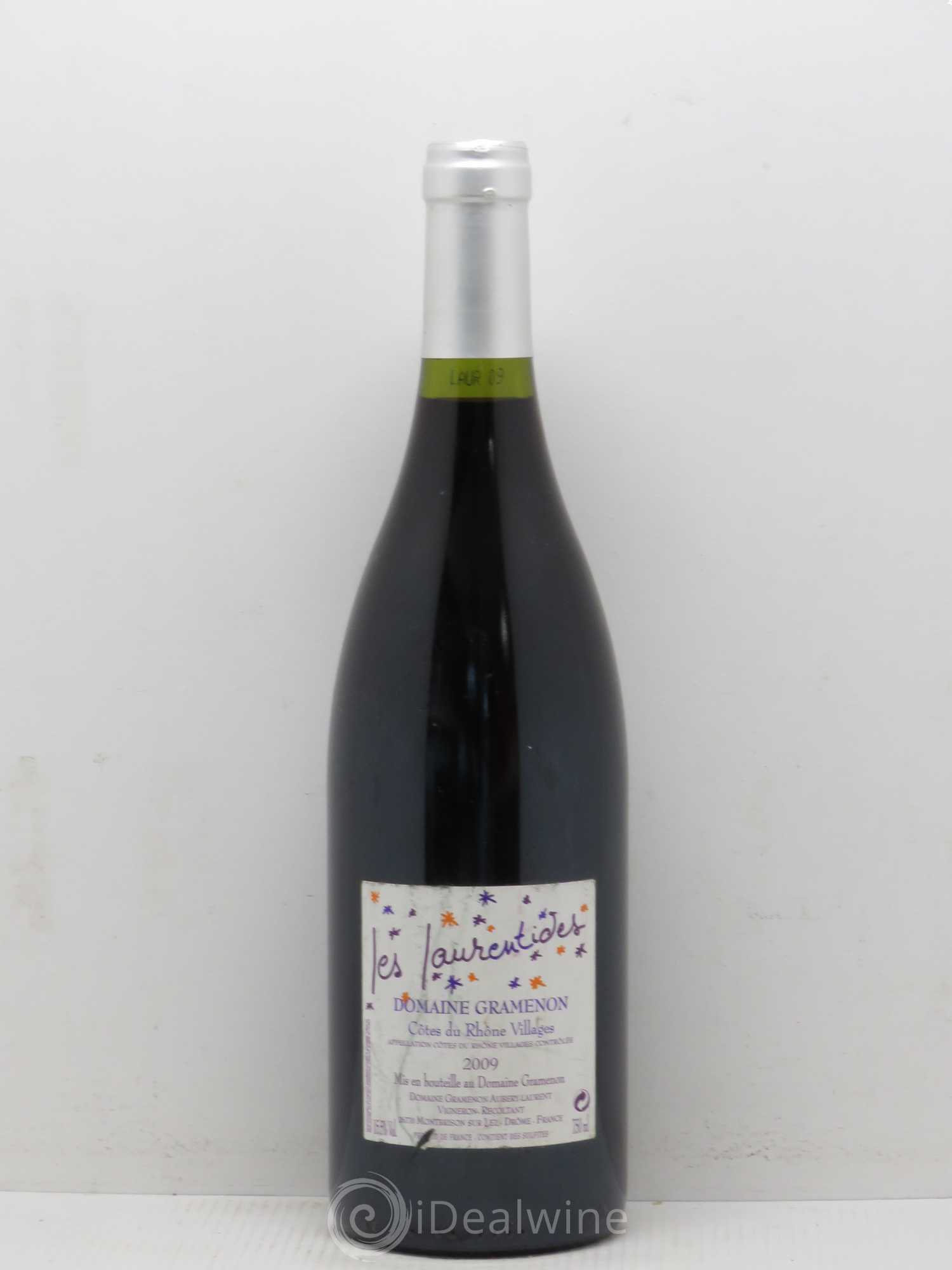 Côtes-du-Rhône Les Laurentides Gramenon (Domaine) 2009 - Lot de 1 bouteille - 0